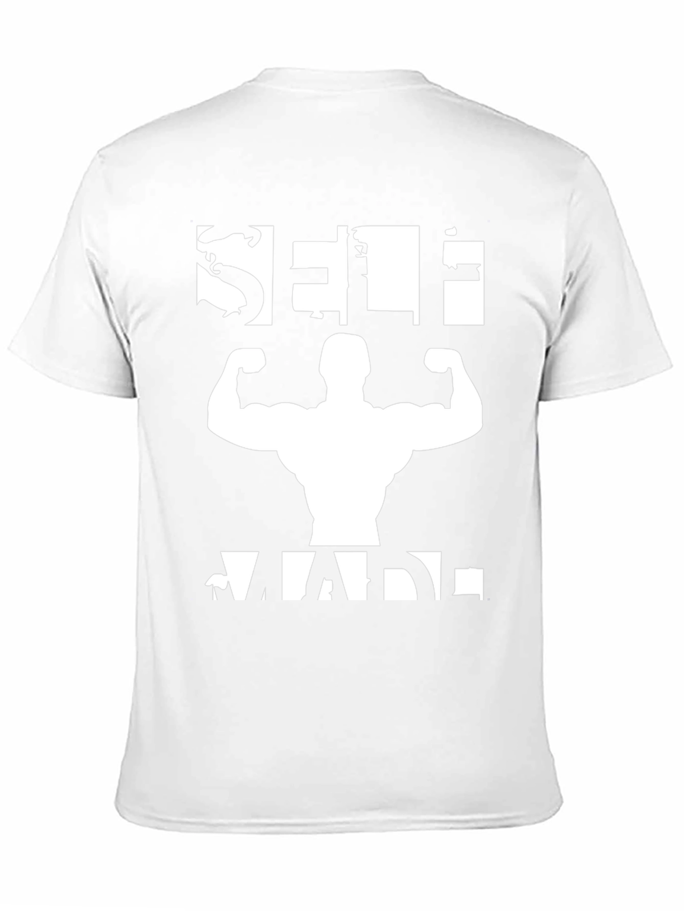 Self Made Bodybuilding Graphic Tee