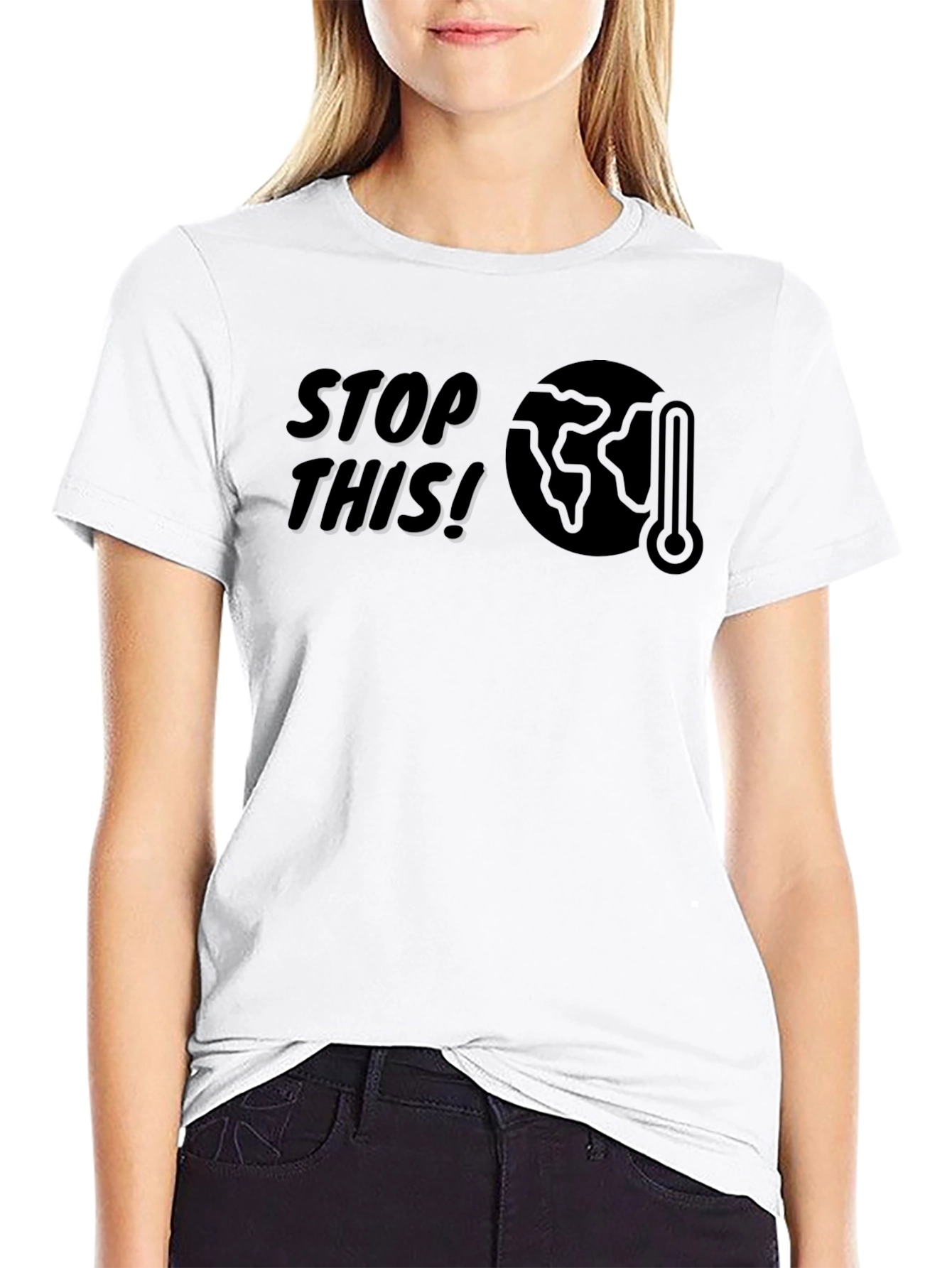 Stop This! Global Warming Awareness T-Shirt