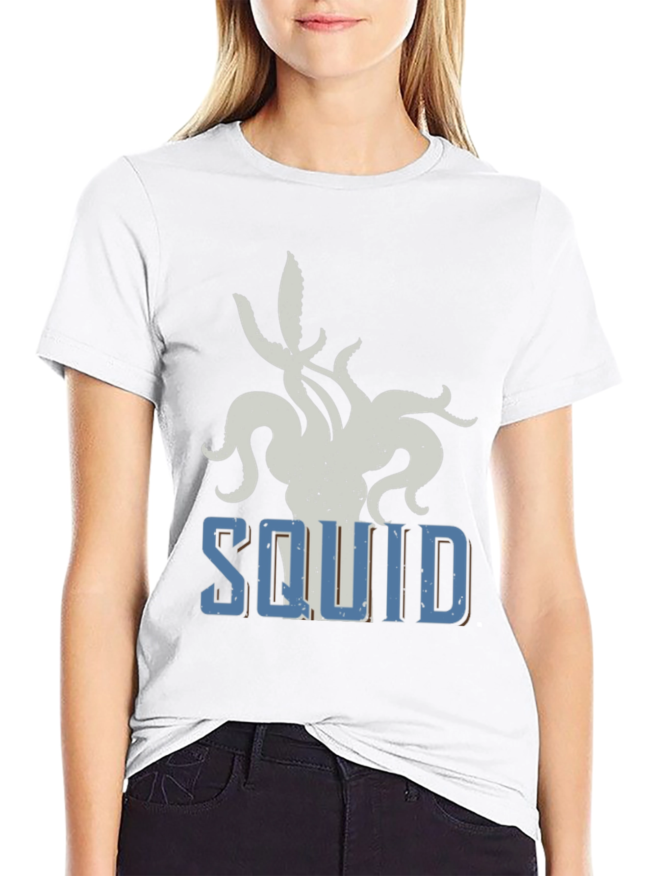 Squid Graphic T-Shirt - Sea Creature Tee