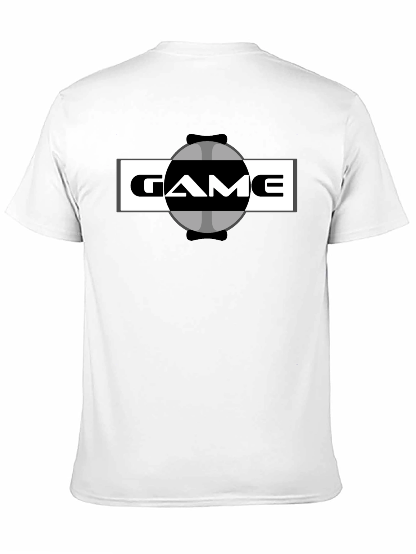 Retro Game Graphic T-Shirt - Black