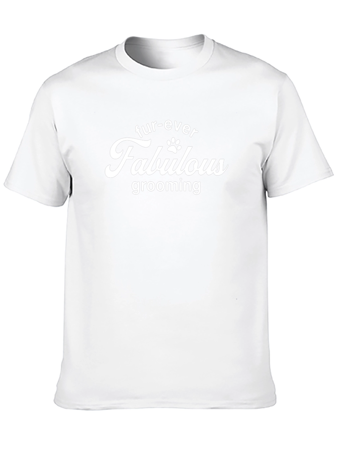 Fur-ever Fabulous Grooming Black T-Shirt