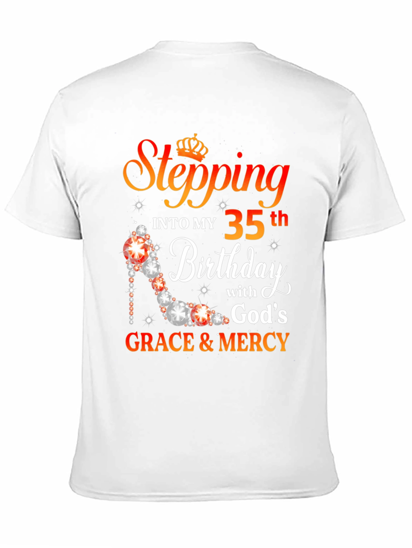 Stepping into 35th Birthday Graphic Tee