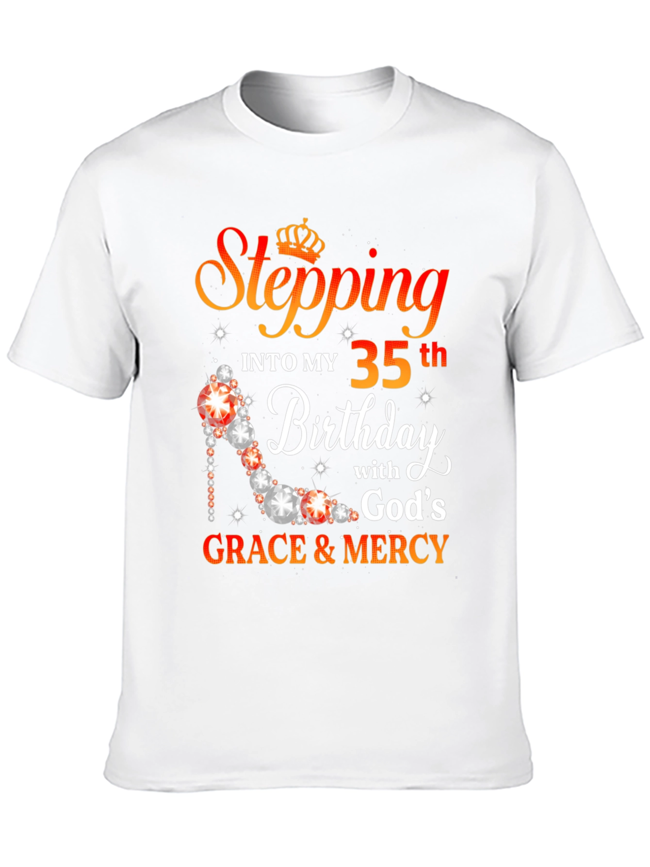 Stepping into 35th Birthday Graphic Tee
