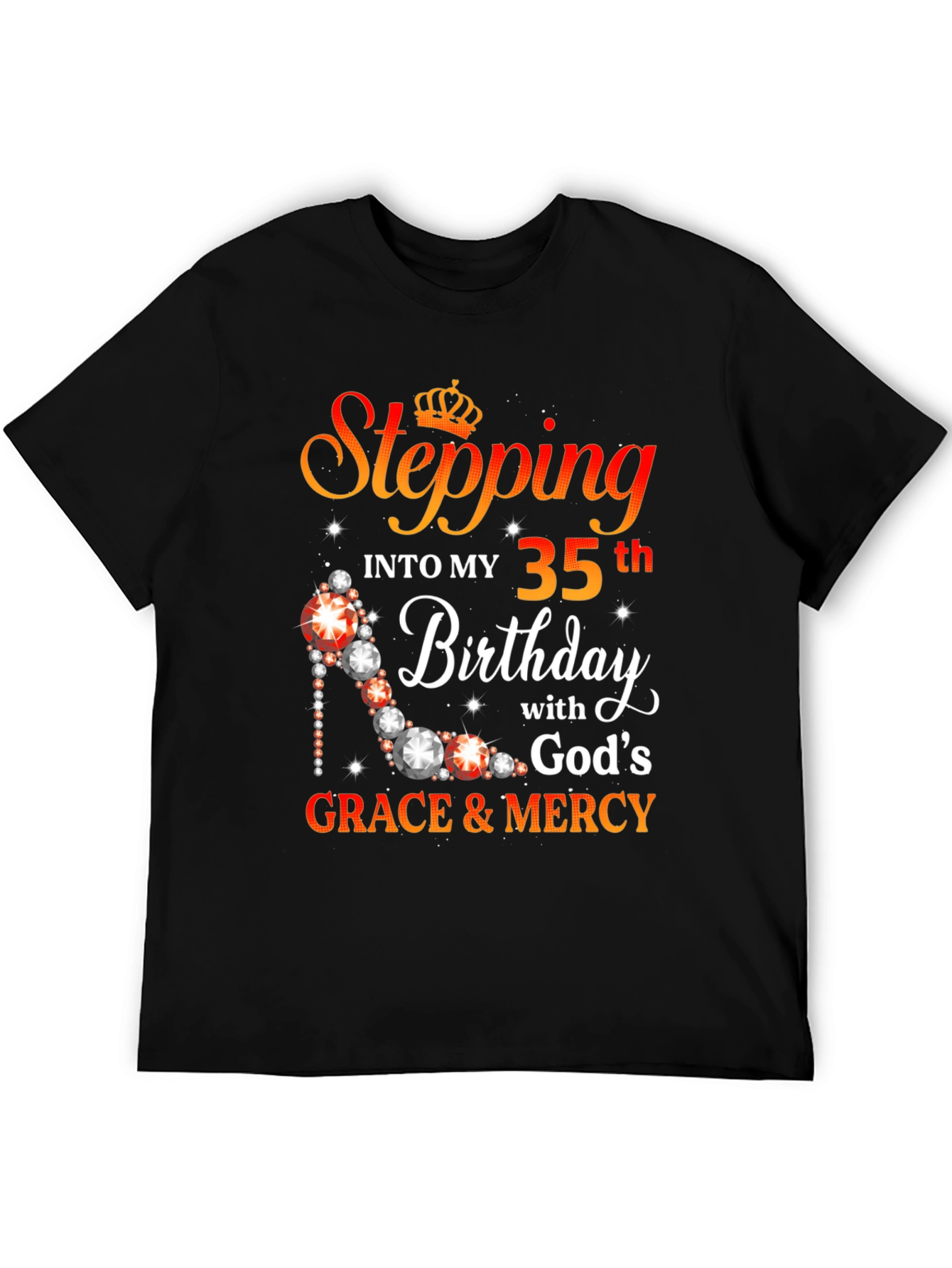 Stepping into 35th Birthday Graphic Tee