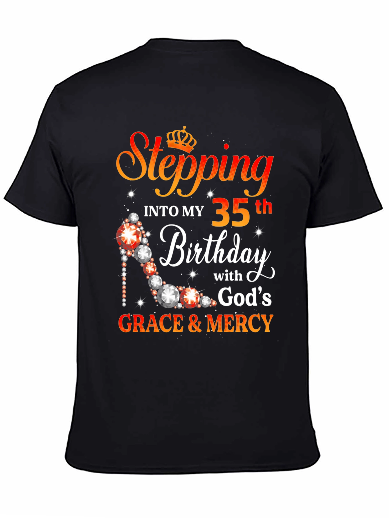 Stepping into 35th Birthday Graphic Tee