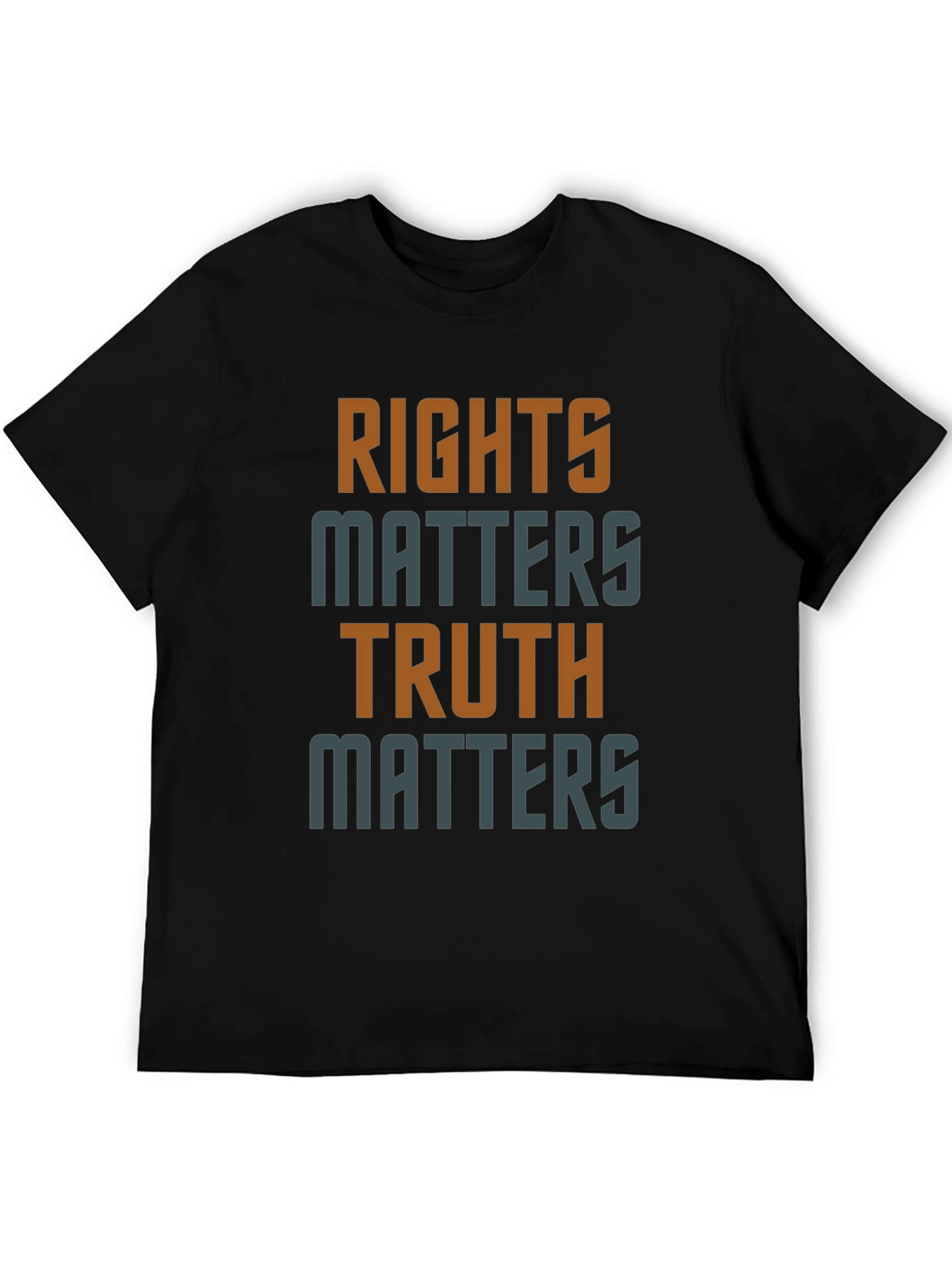 Rights and Truth Matters Graphic T-Shirt