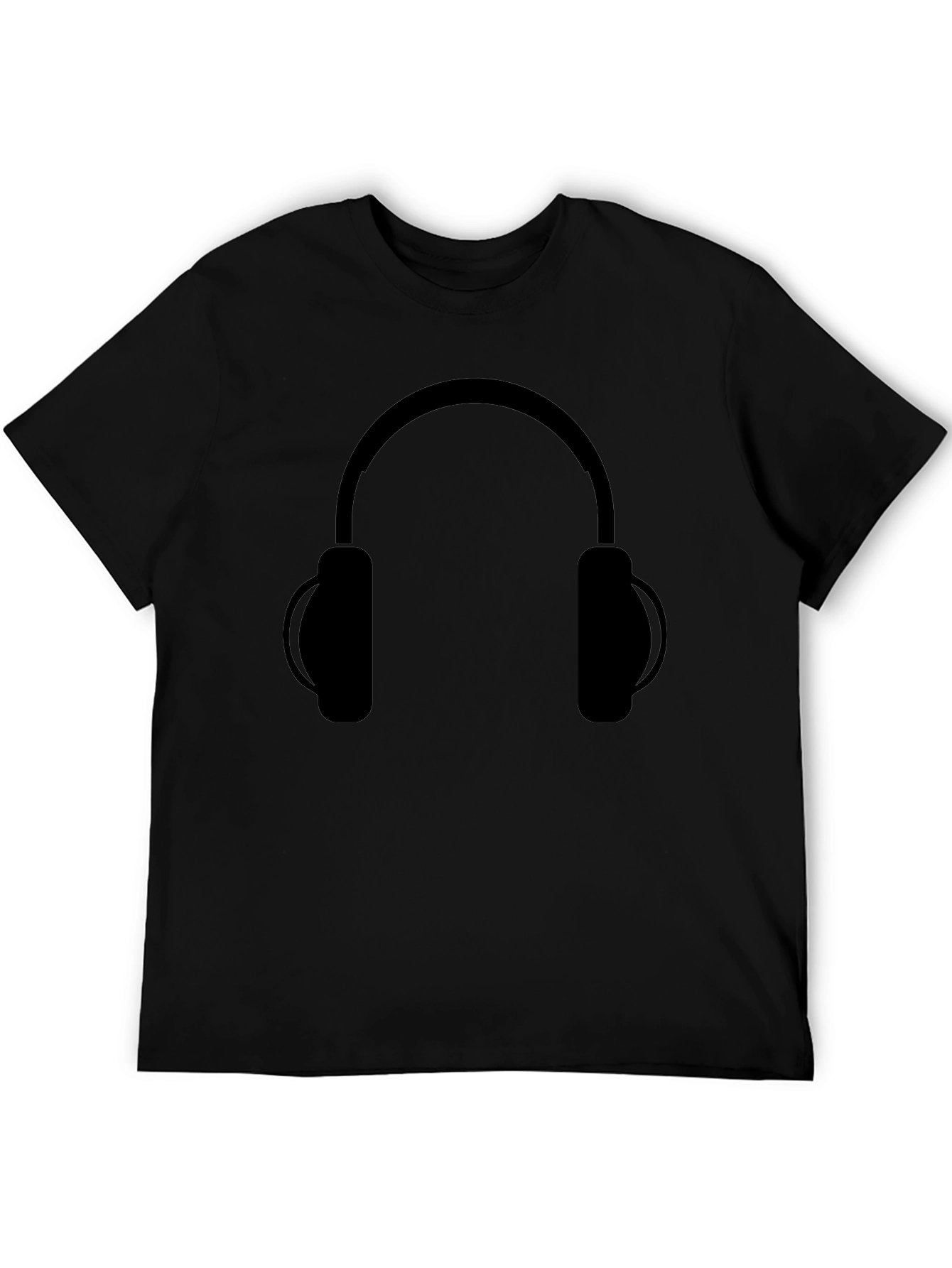 Headphone Graphic T-Shirt - Music Lover Tee