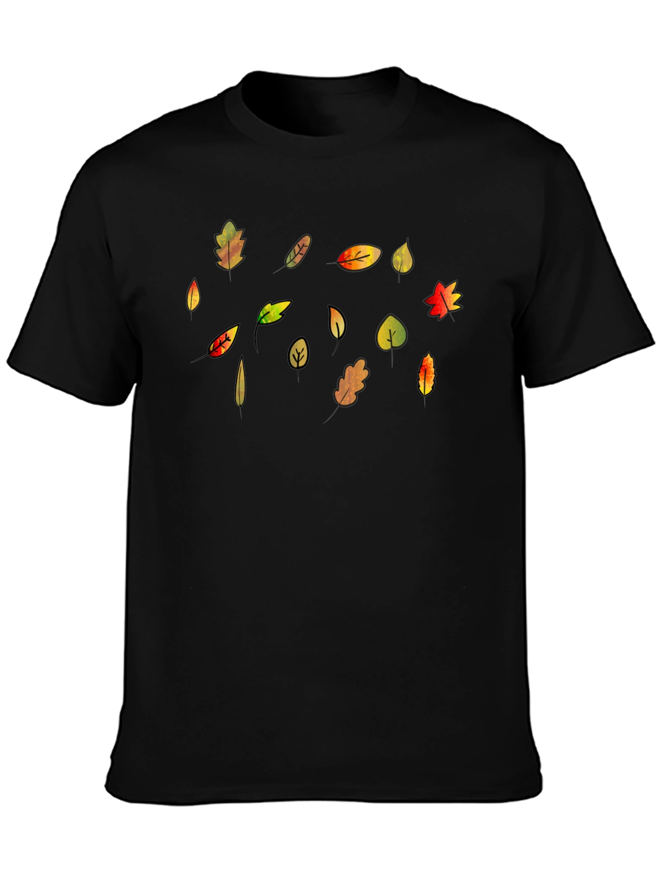 Fall Leaves T-Shirt - Autumn Design
