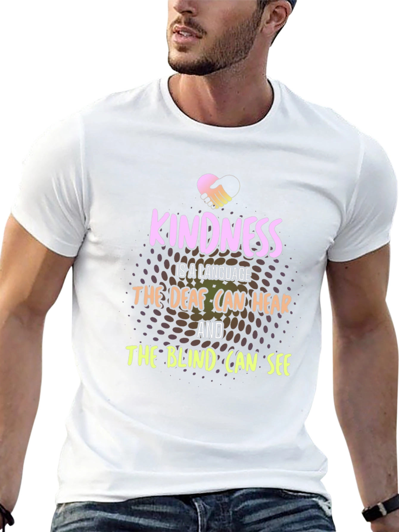 Kindness is a Language Graphic T-Shirt