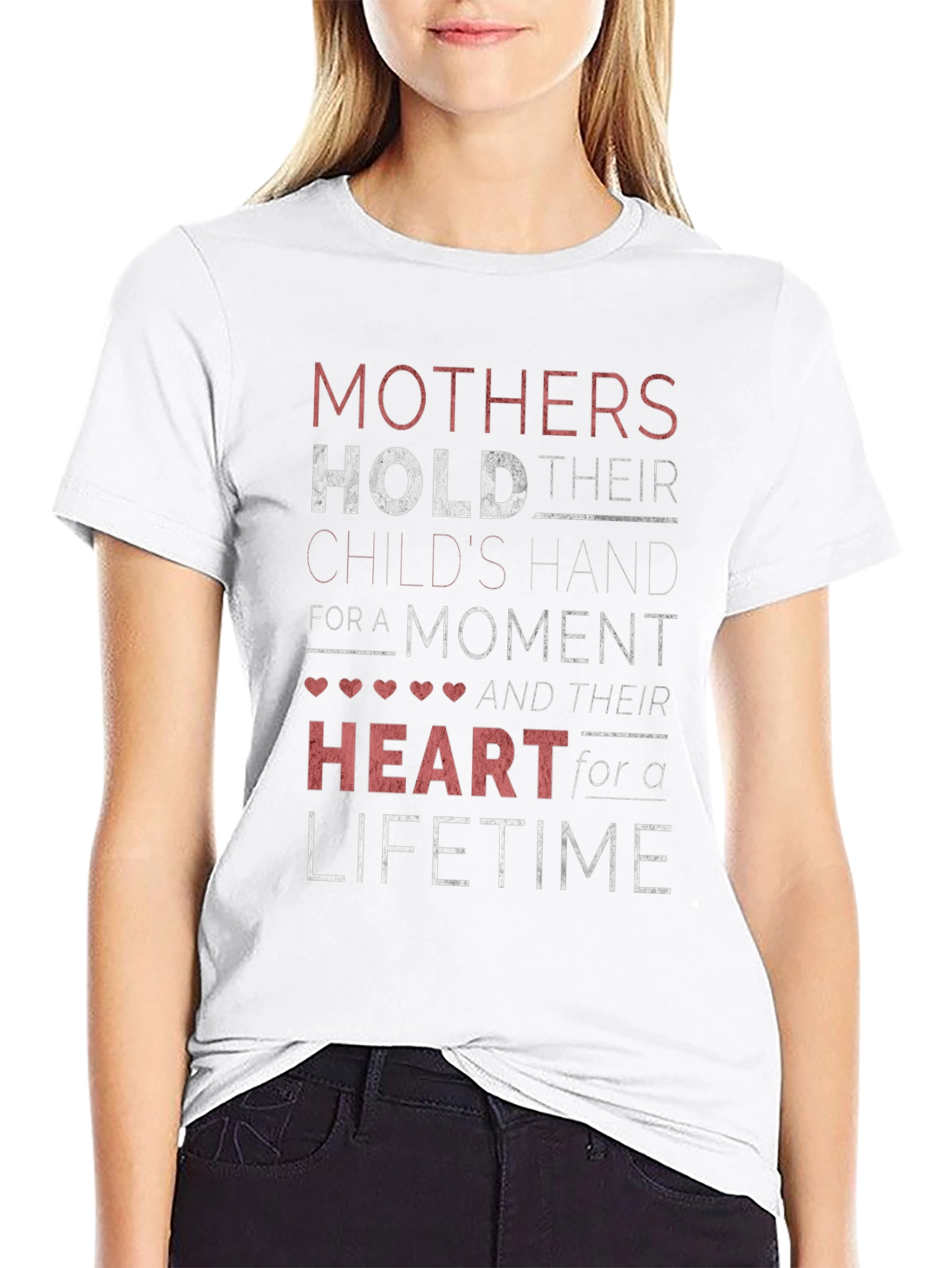 Mothers Hold Heart T-Shirt