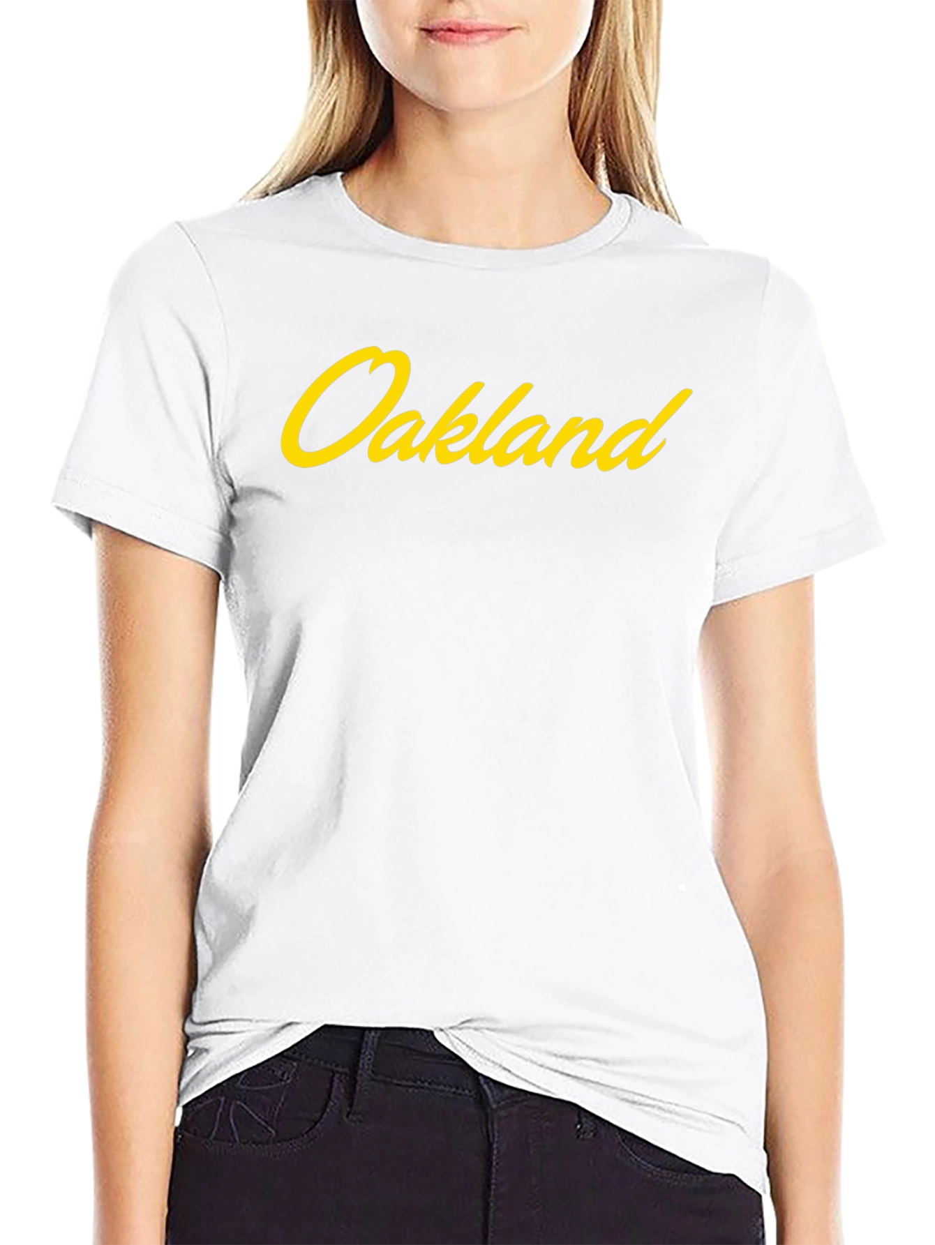 Oakland Graphic Tee - Stylish Mens Black T-Shirt