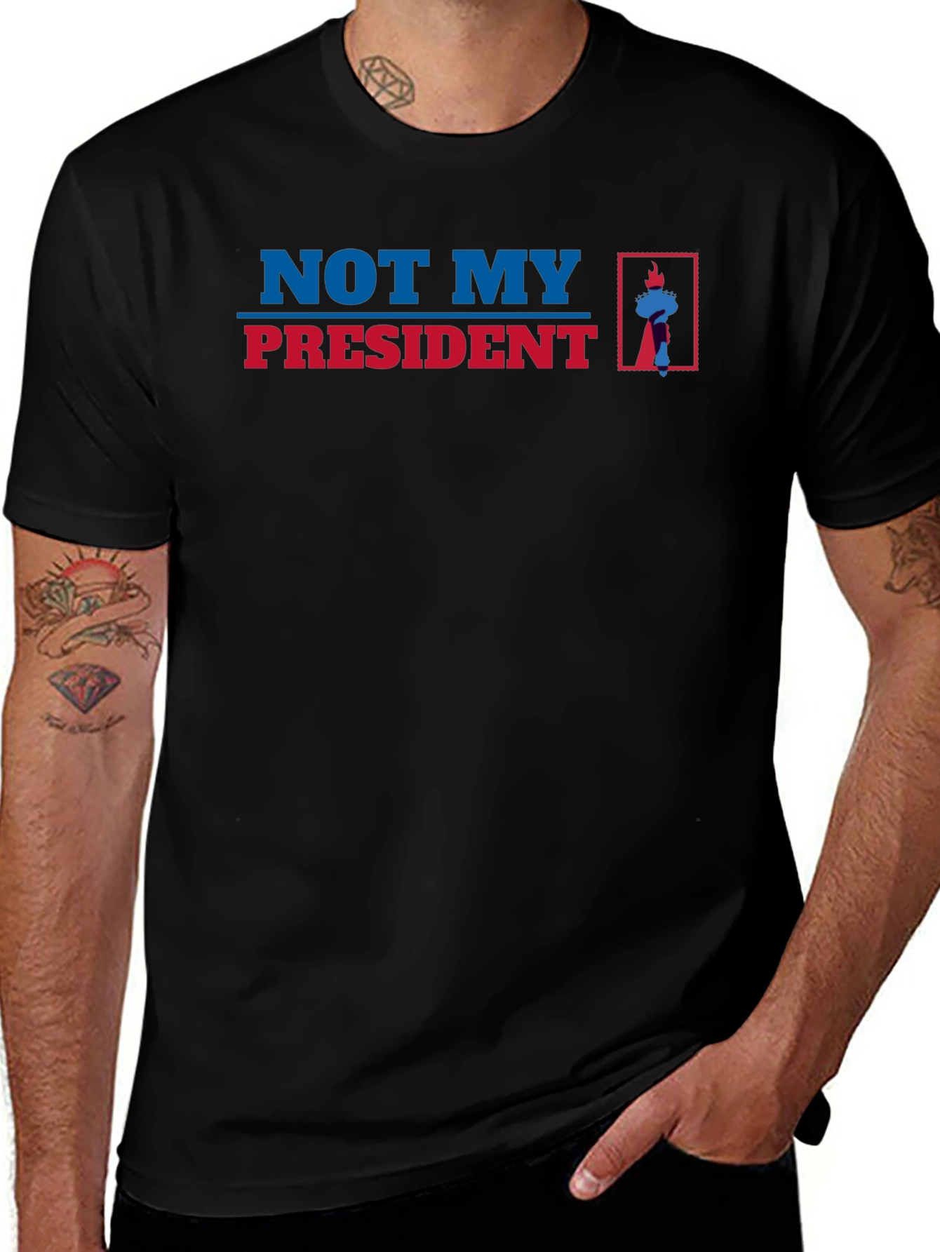 Not My President Graphic T-Shirt
