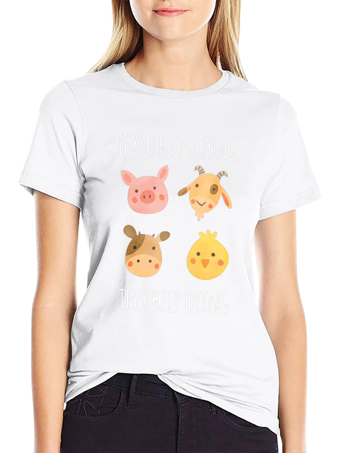Vegan Activist Graphic Tee - Animal Rights Shirt
