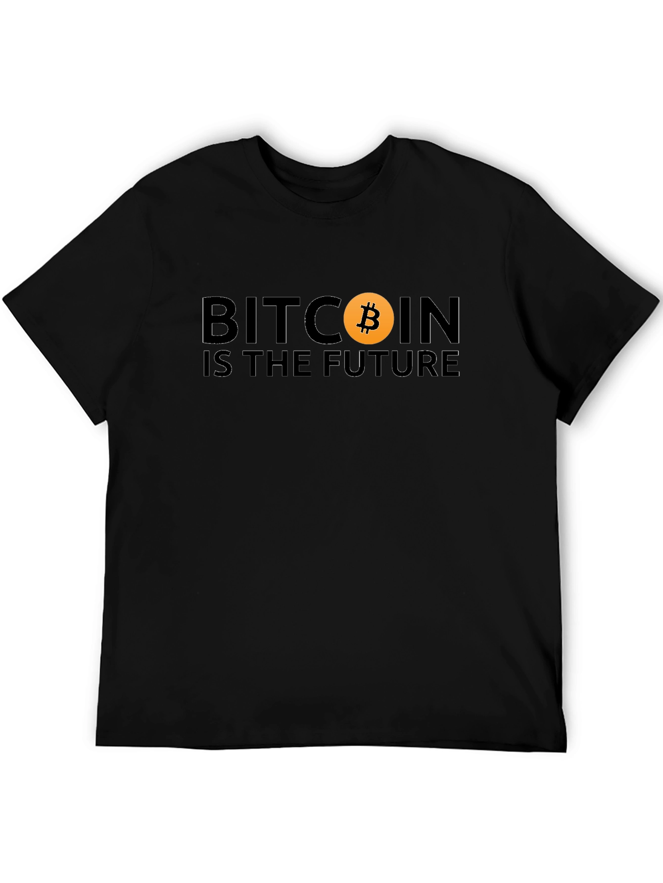 Bitcoin Is The Future Graphic Tee - Crypto T-Shirt