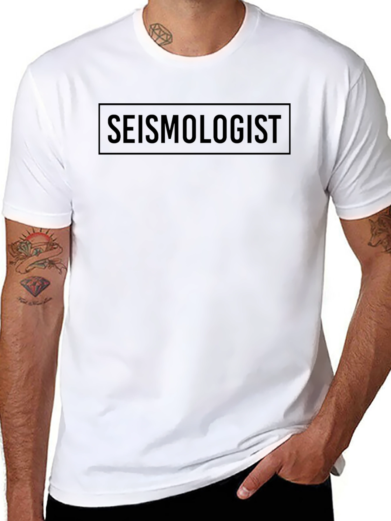 Seismologist Graphic T-Shirt - Unisex Crew Neck Tee