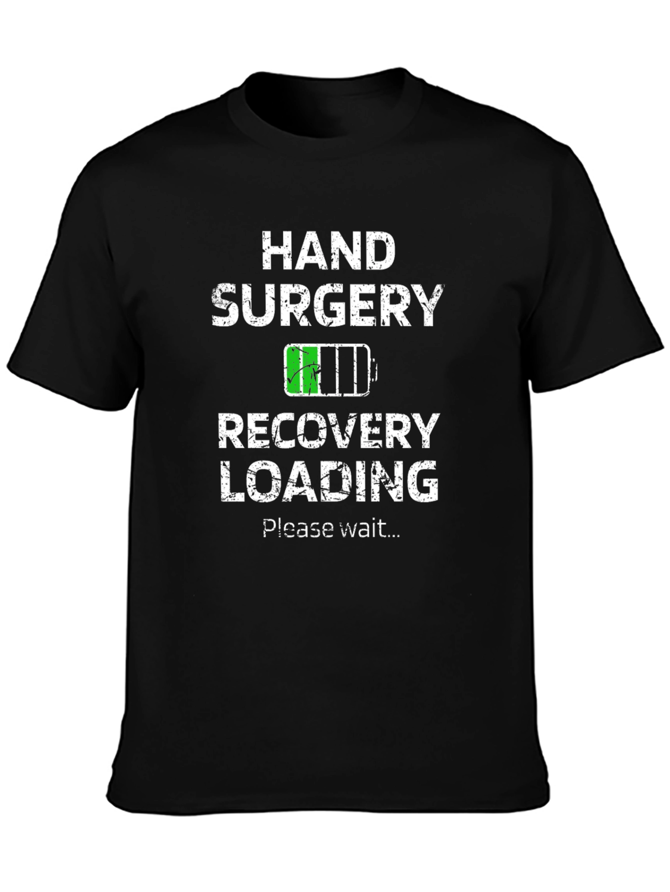 Hand Surgery Recovery Loading Funny T-Shirt