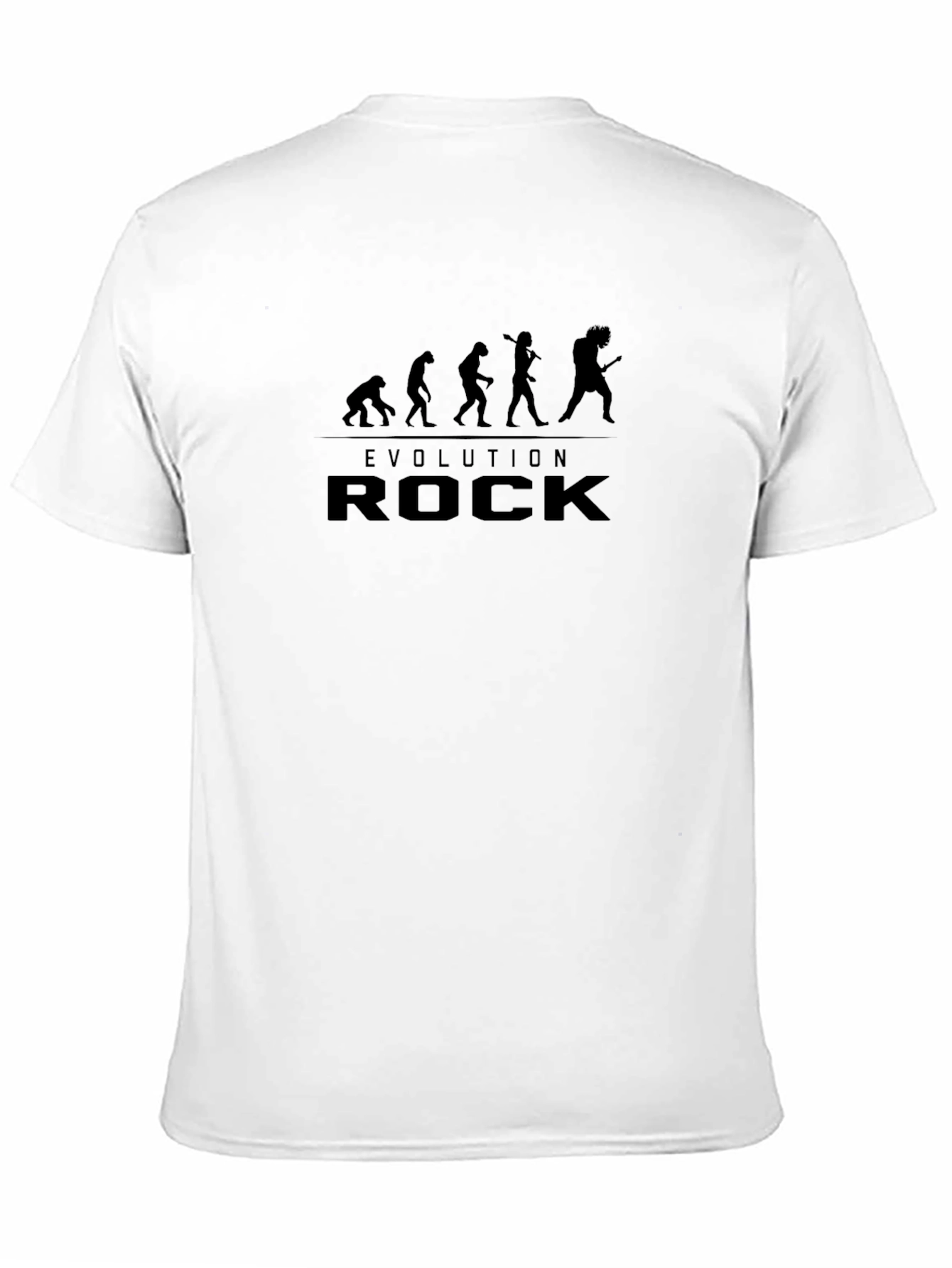 Evolution of Rock Mens Black T-Shirt