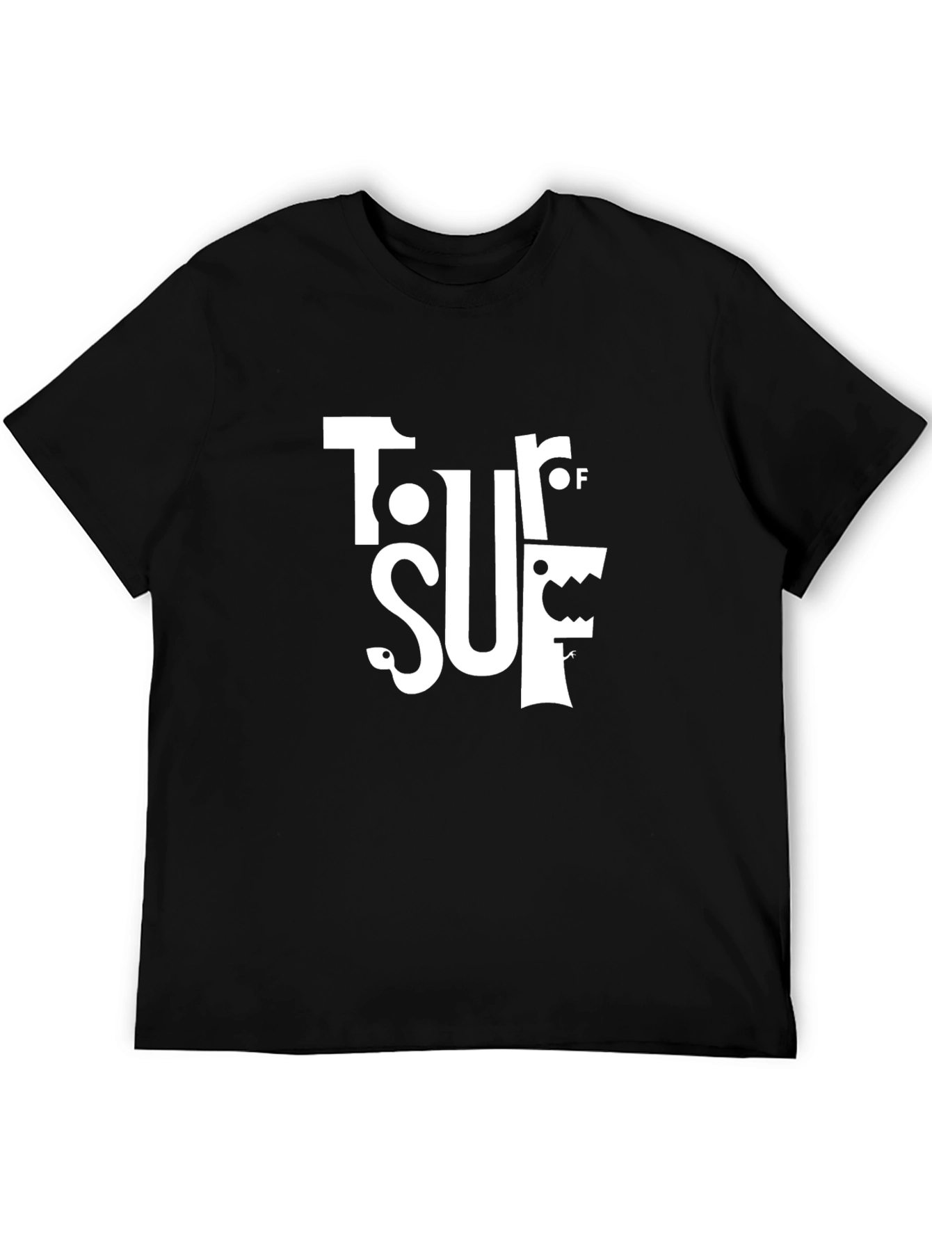 Tour Of Surf Funny Graphic Tee