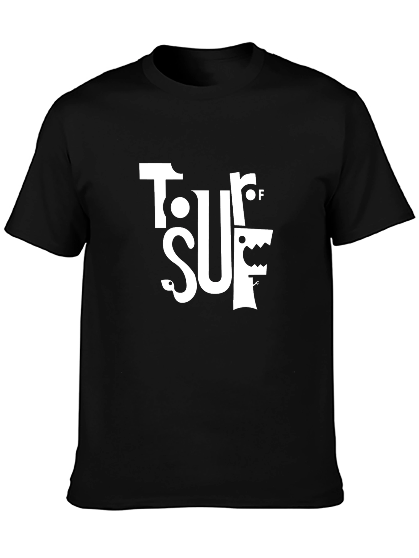 Tour Of Surf Funny Graphic Tee