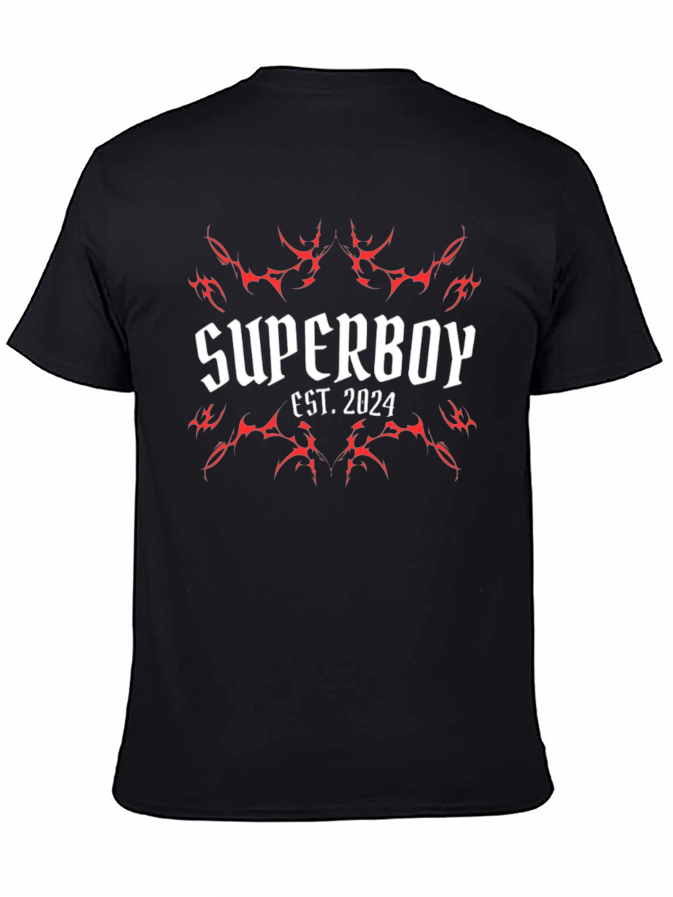 Superboy Est. 2024 Black Graphic Tee