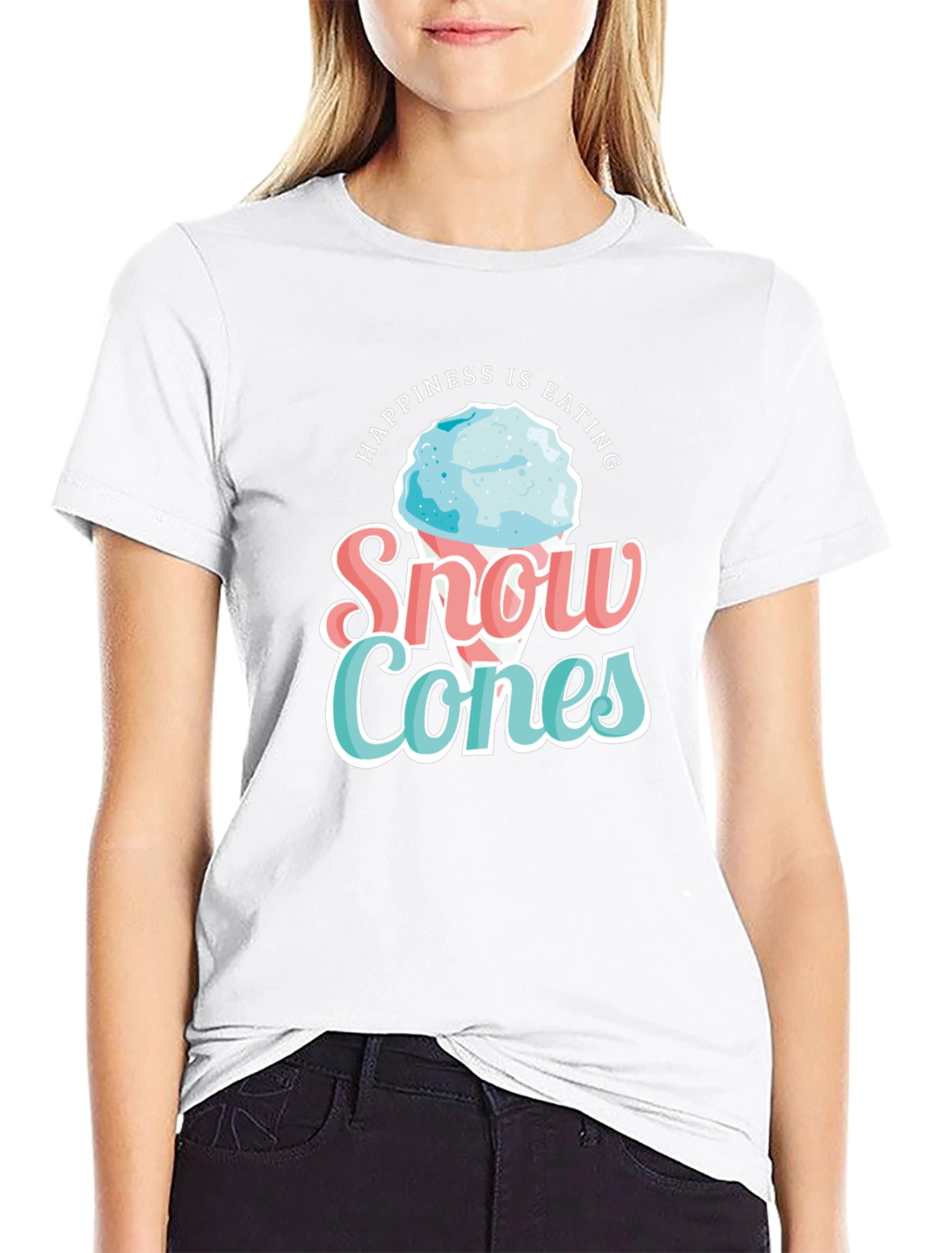 Happiness is Eating Snow Cones T-Shirt