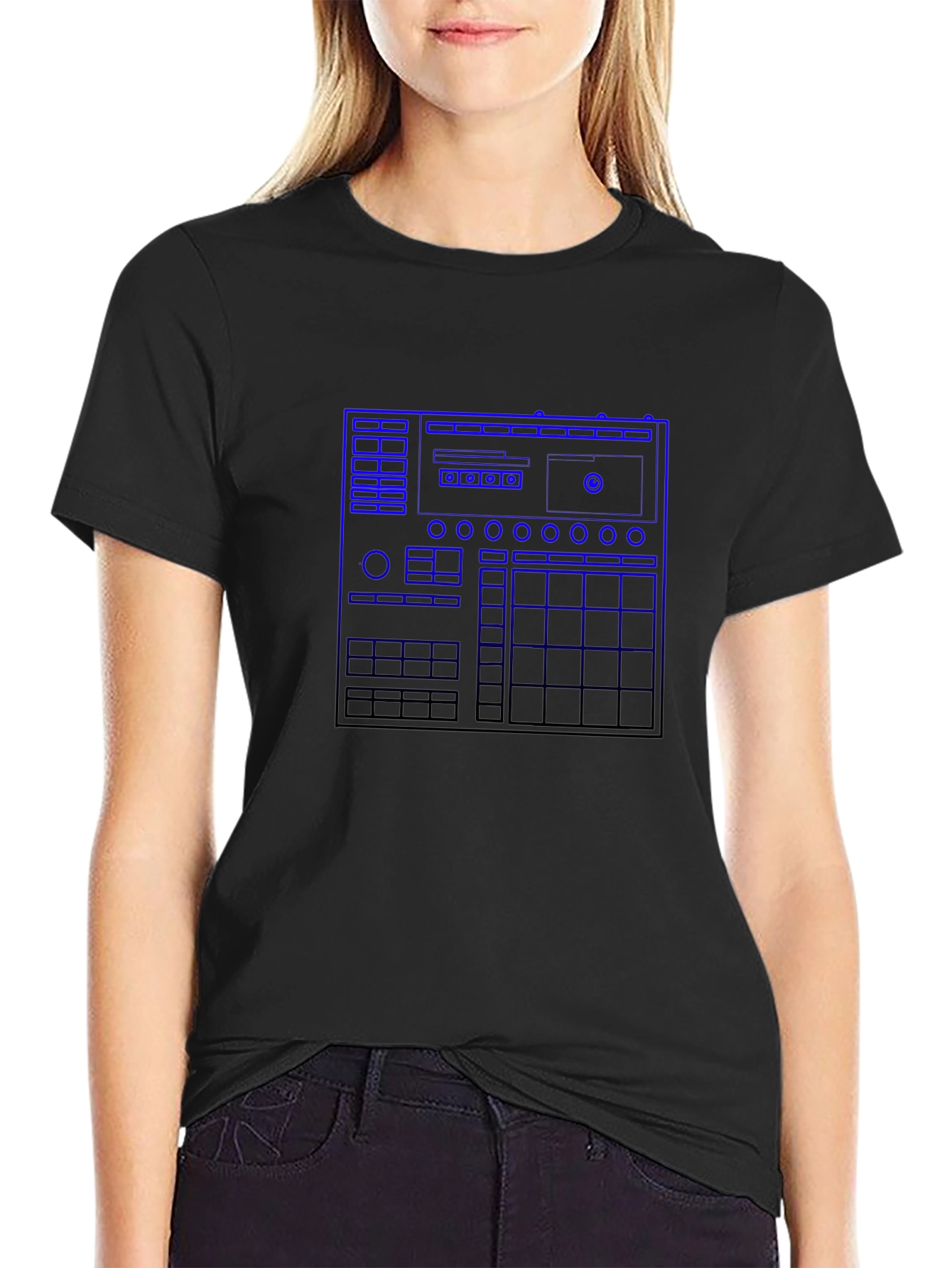 MPC Blueprint Graphic T-Shirt - Black