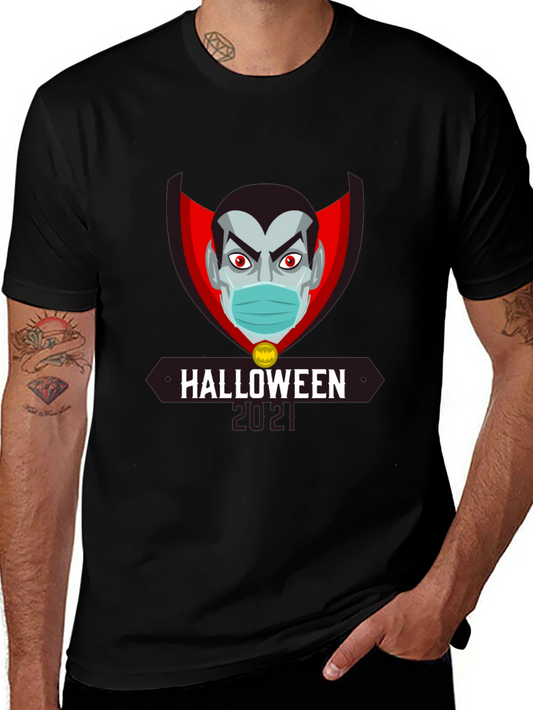 Halloween 2021 Vampire Mask T-Shirt