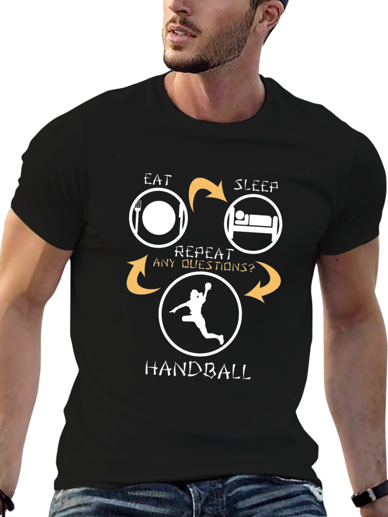 Eat Sleep Handball T-Shirt