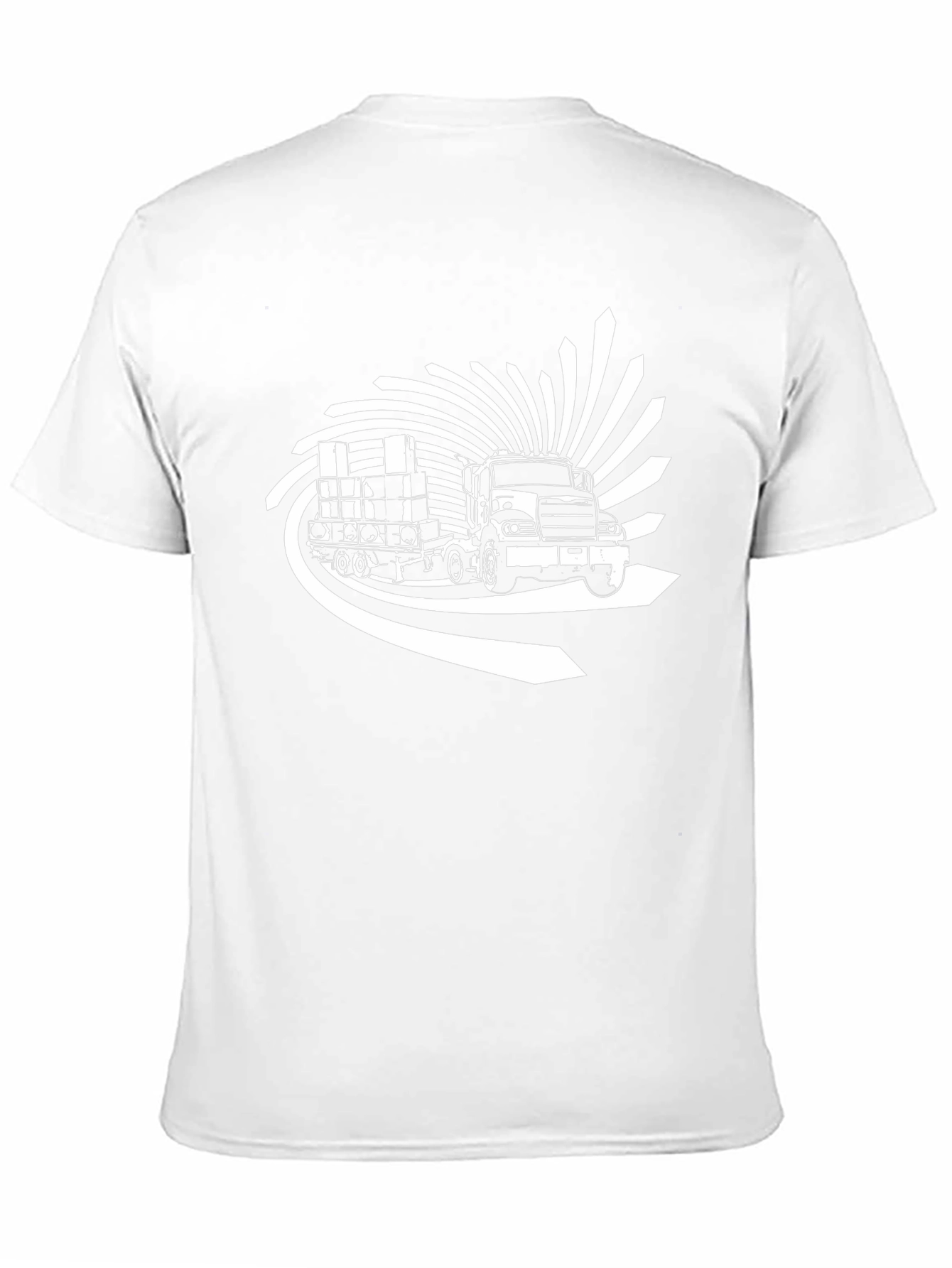 Trucker Black T-Shirt: Haul in Style!