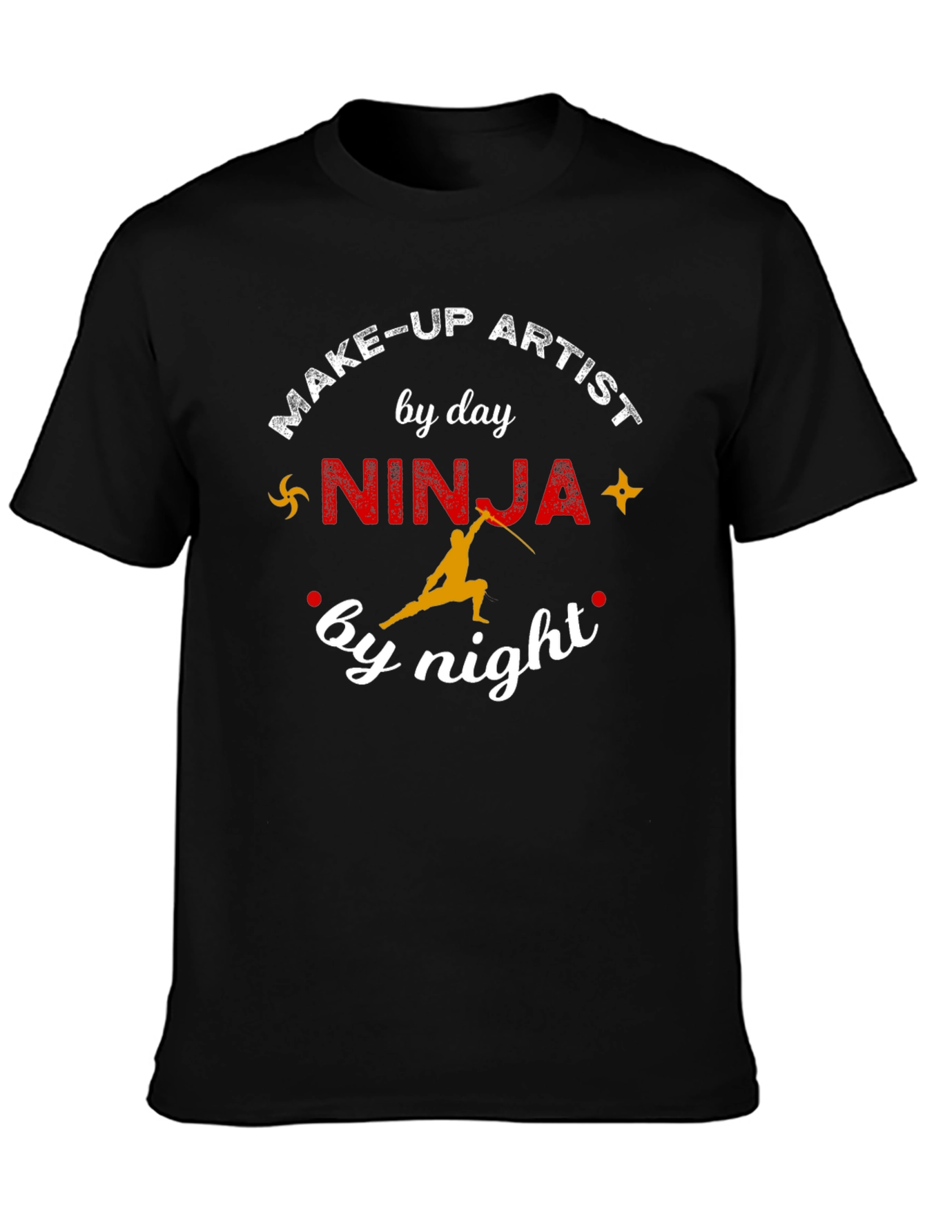 Make-up Artist Ninja T-Shirt - Funny Graphic Tee