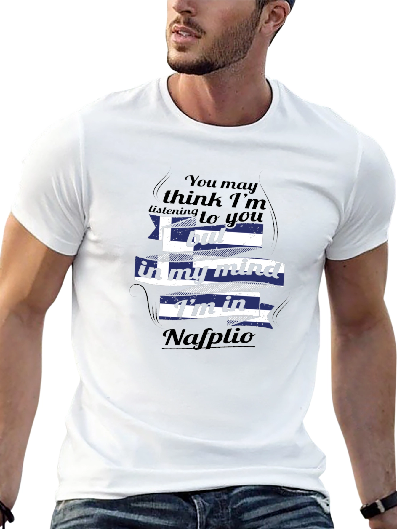 Nafplio Mind T-Shirt - Greek Pride Tee
