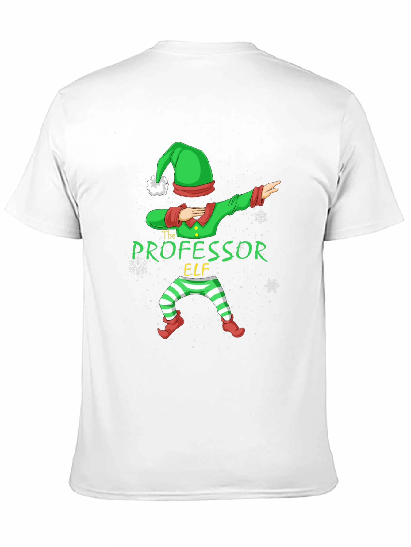Professor Elf Dabbing T-Shirt - Christmas Holiday Tee