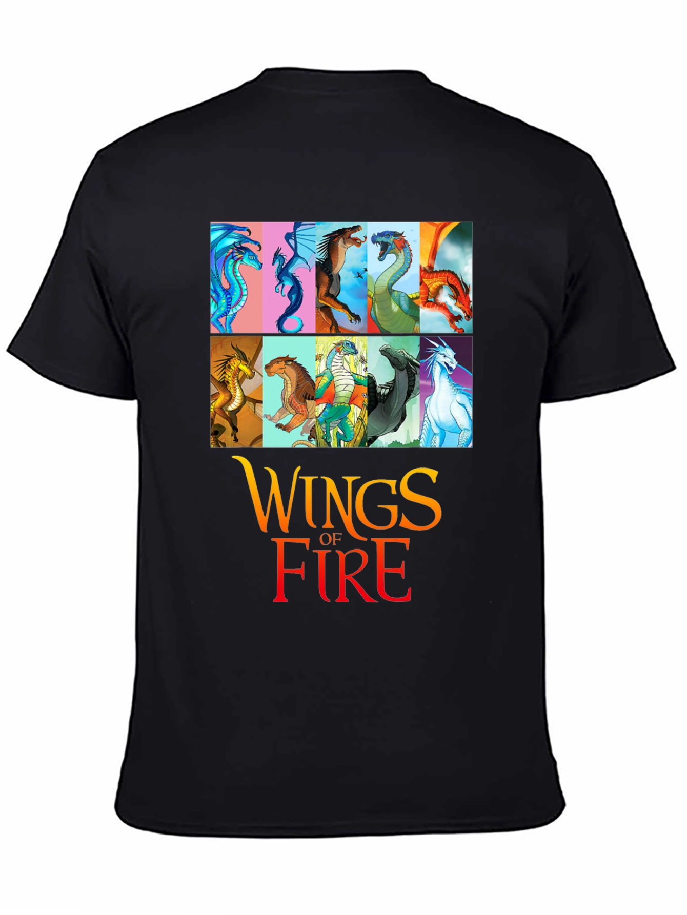 Wings of Fire T-Shirt - Dragon Graphic Novel Tee