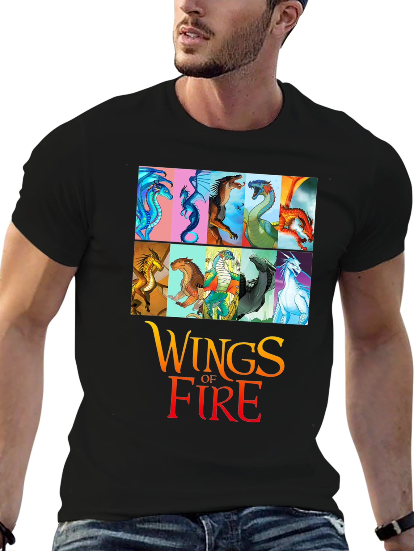 Wings of Fire T-Shirt - Dragon Graphic Novel Tee