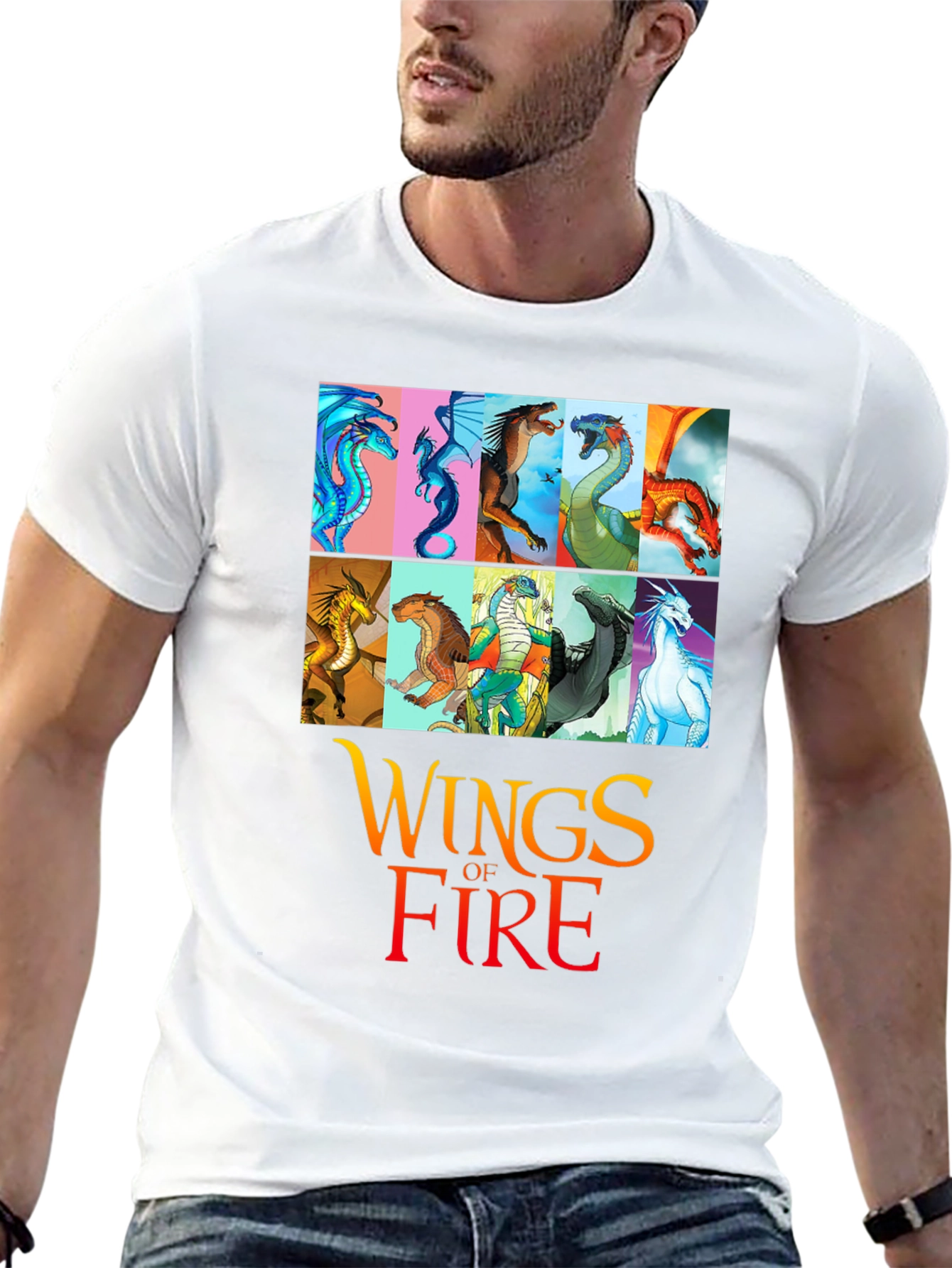 Wings of Fire T-Shirt - Dragon Graphic Novel Tee