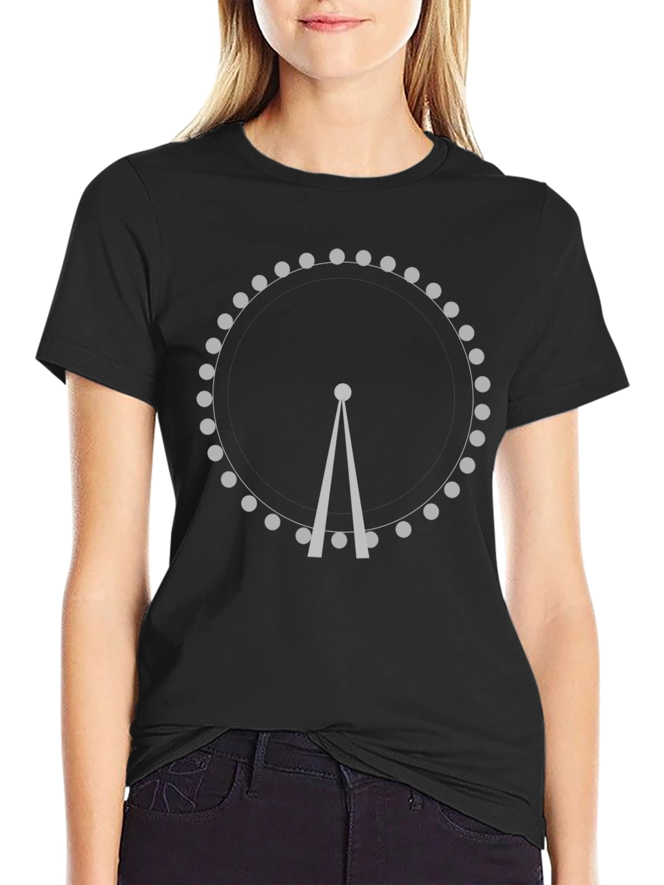 London Eye Ferris Wheel Graphic Tee
