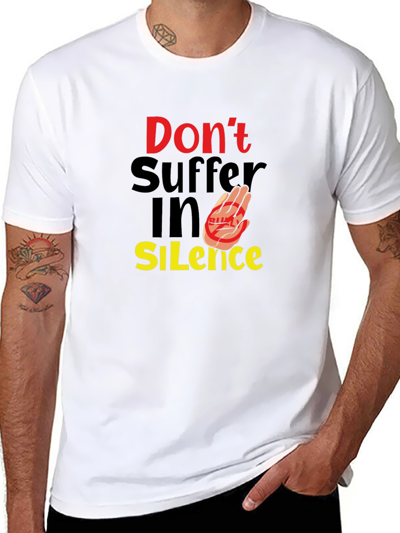 Dont Suffer in Silence Graphic Tee
