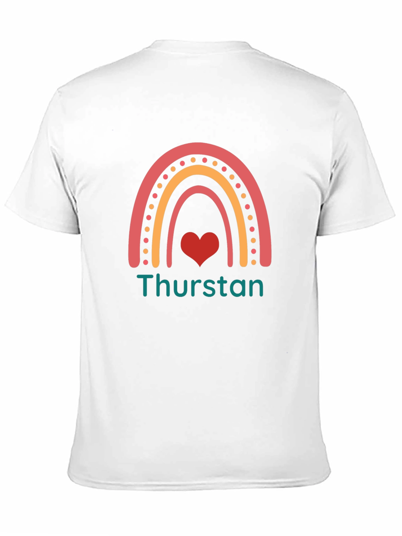 Rainbow Heart Thurston T-Shirt