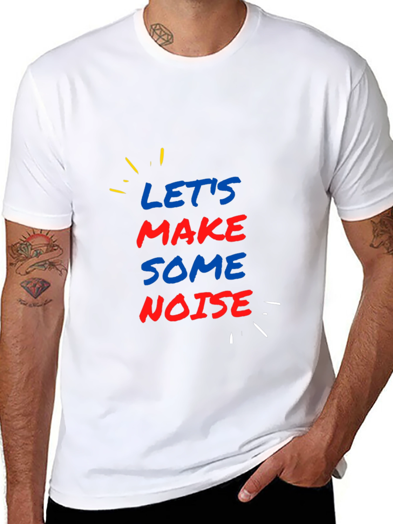 Lets Make Some Noise Graphic Tee