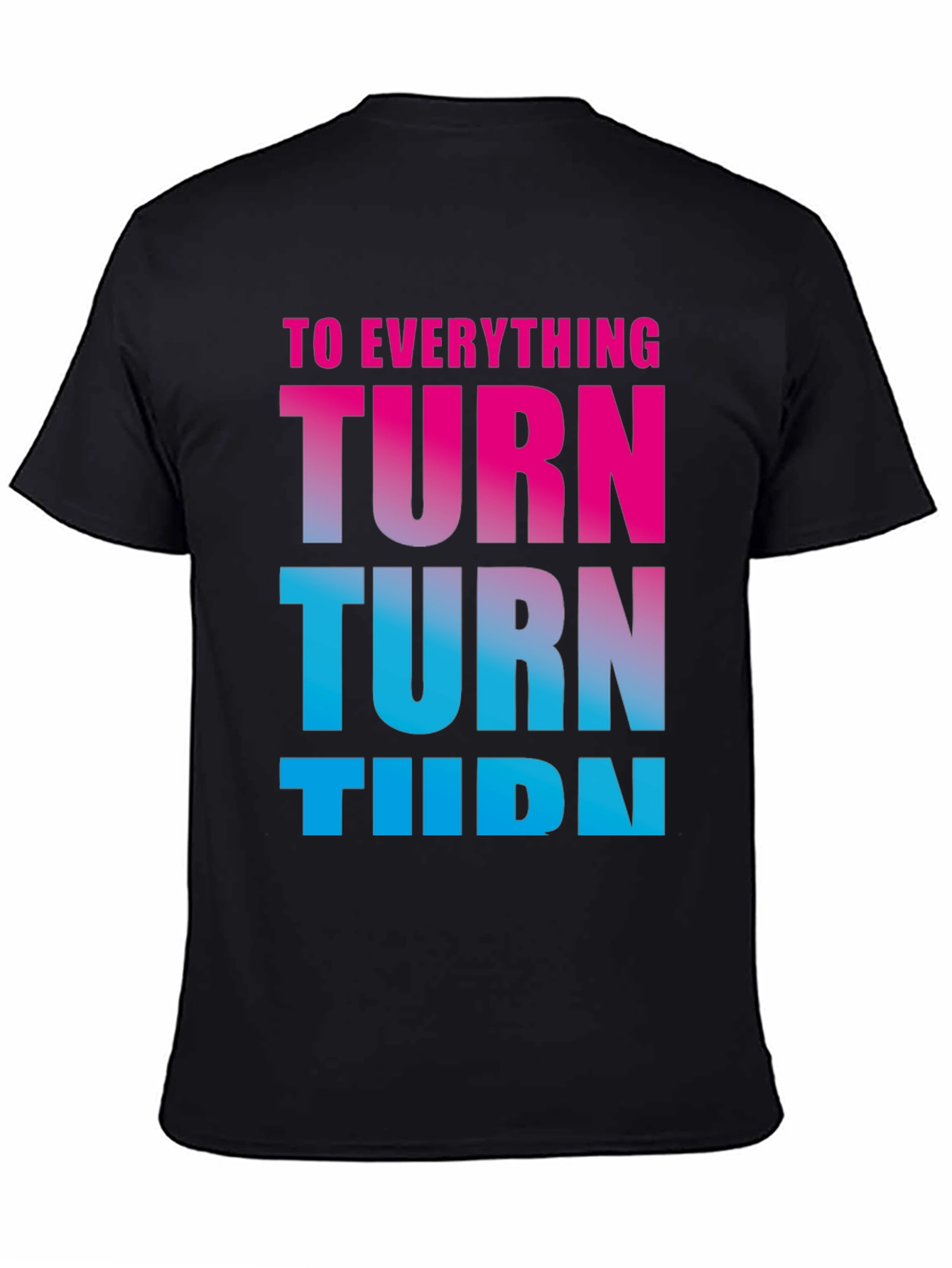 Turn! Turn! Turn! Gradient Tee