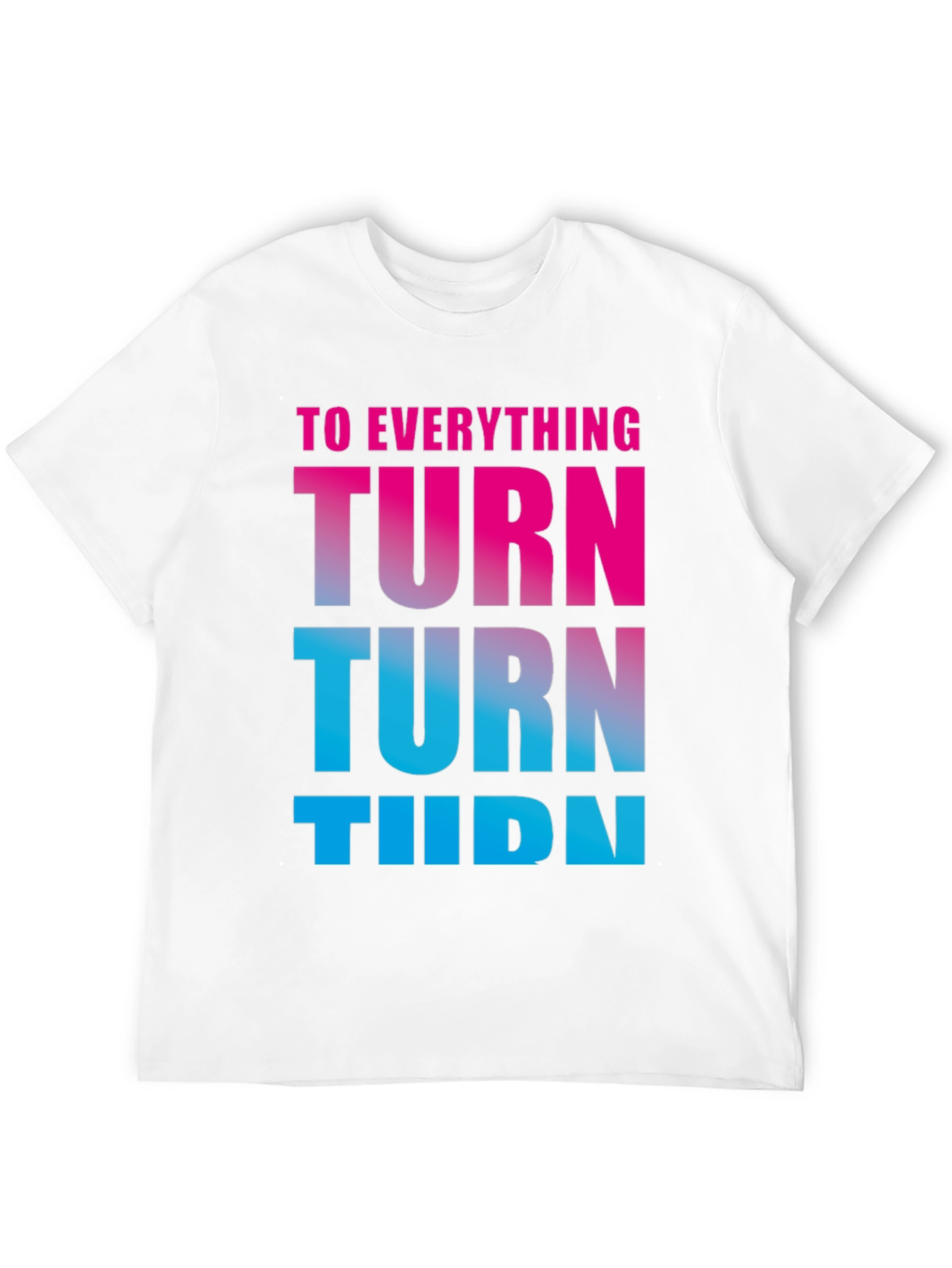 Turn! Turn! Turn! Gradient Tee