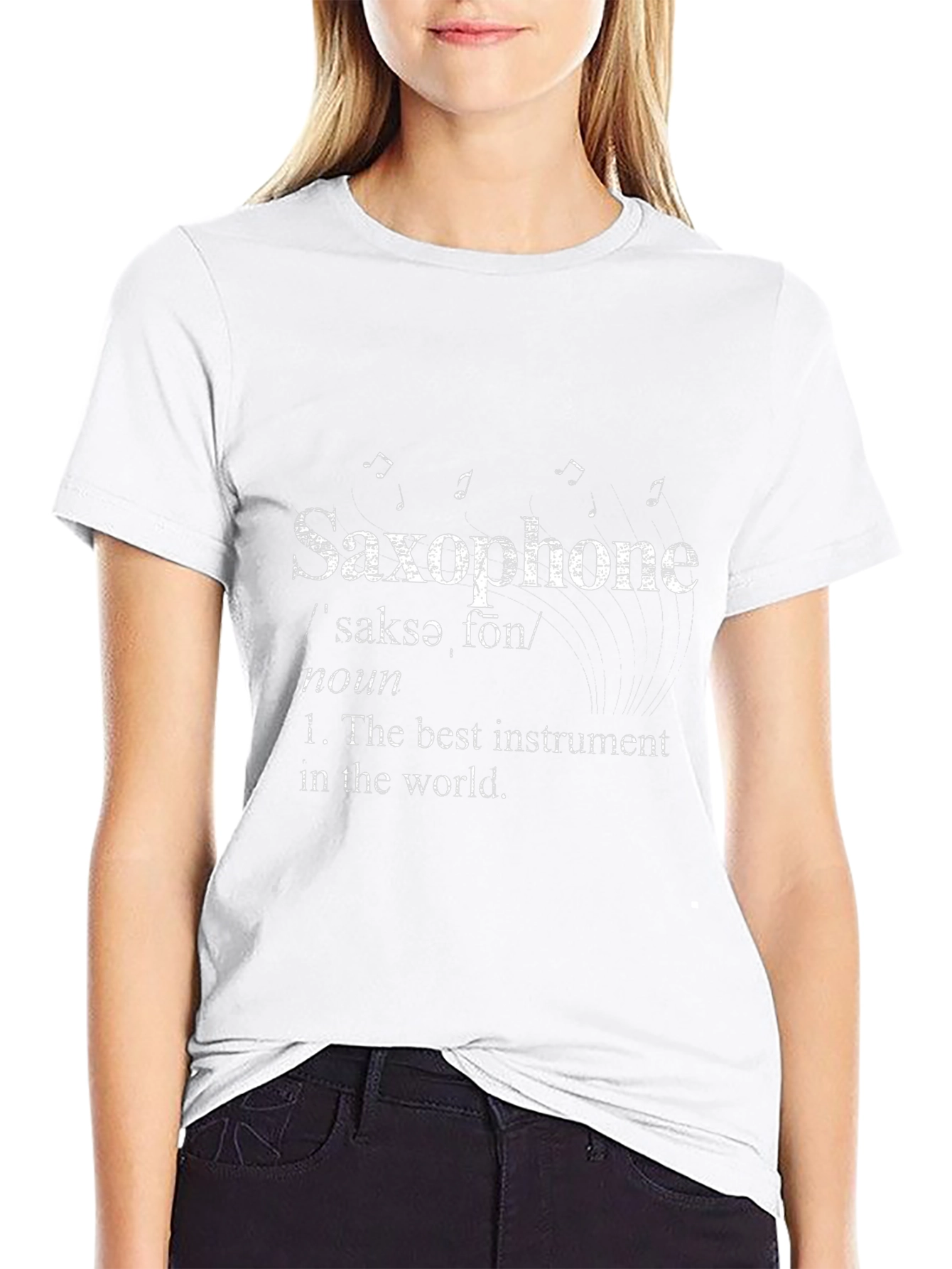 Saxophone Definition T-Shirt - Musicians Tee
