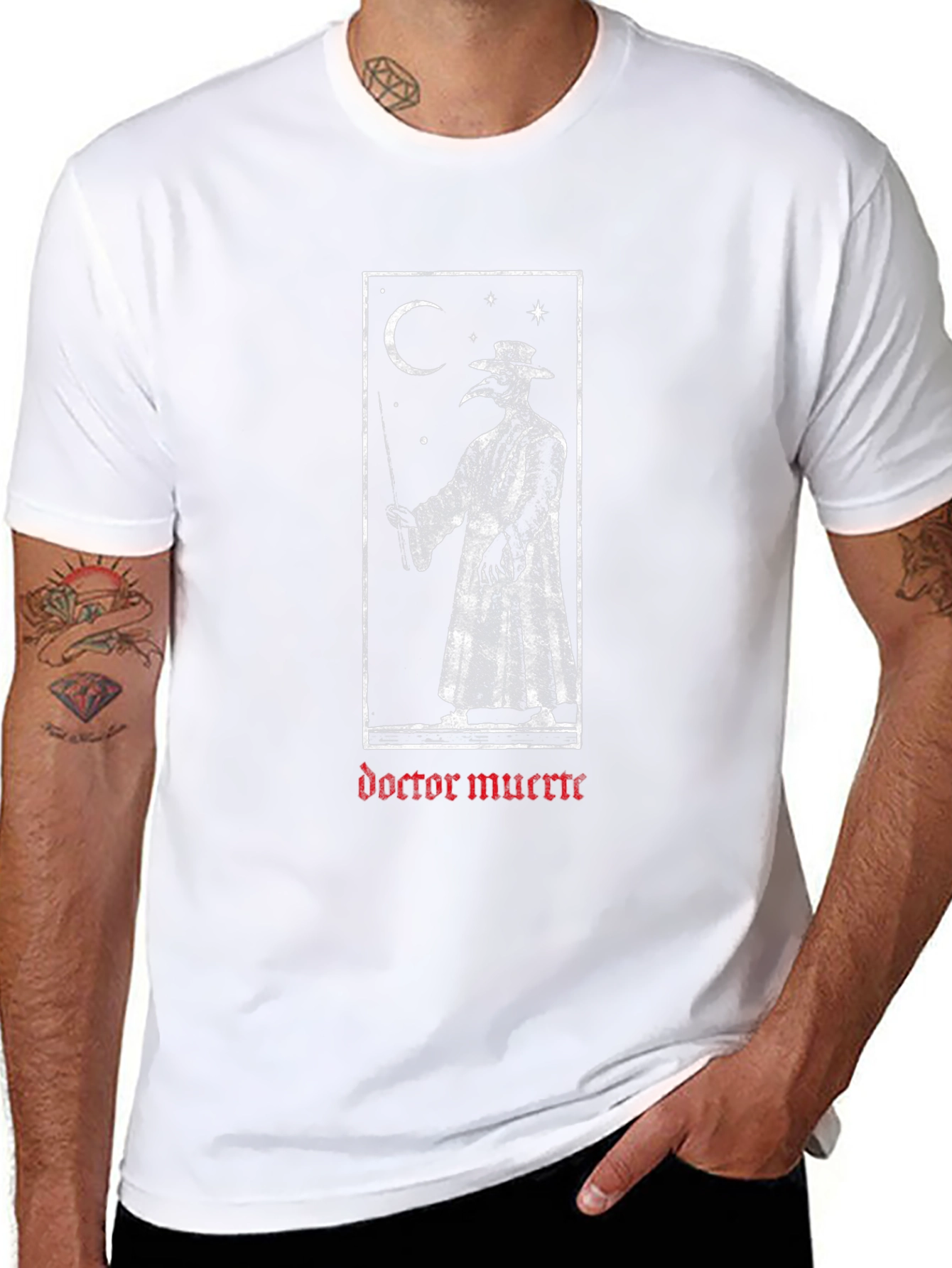 Doctor Muerte Graphic T-Shirt - Black