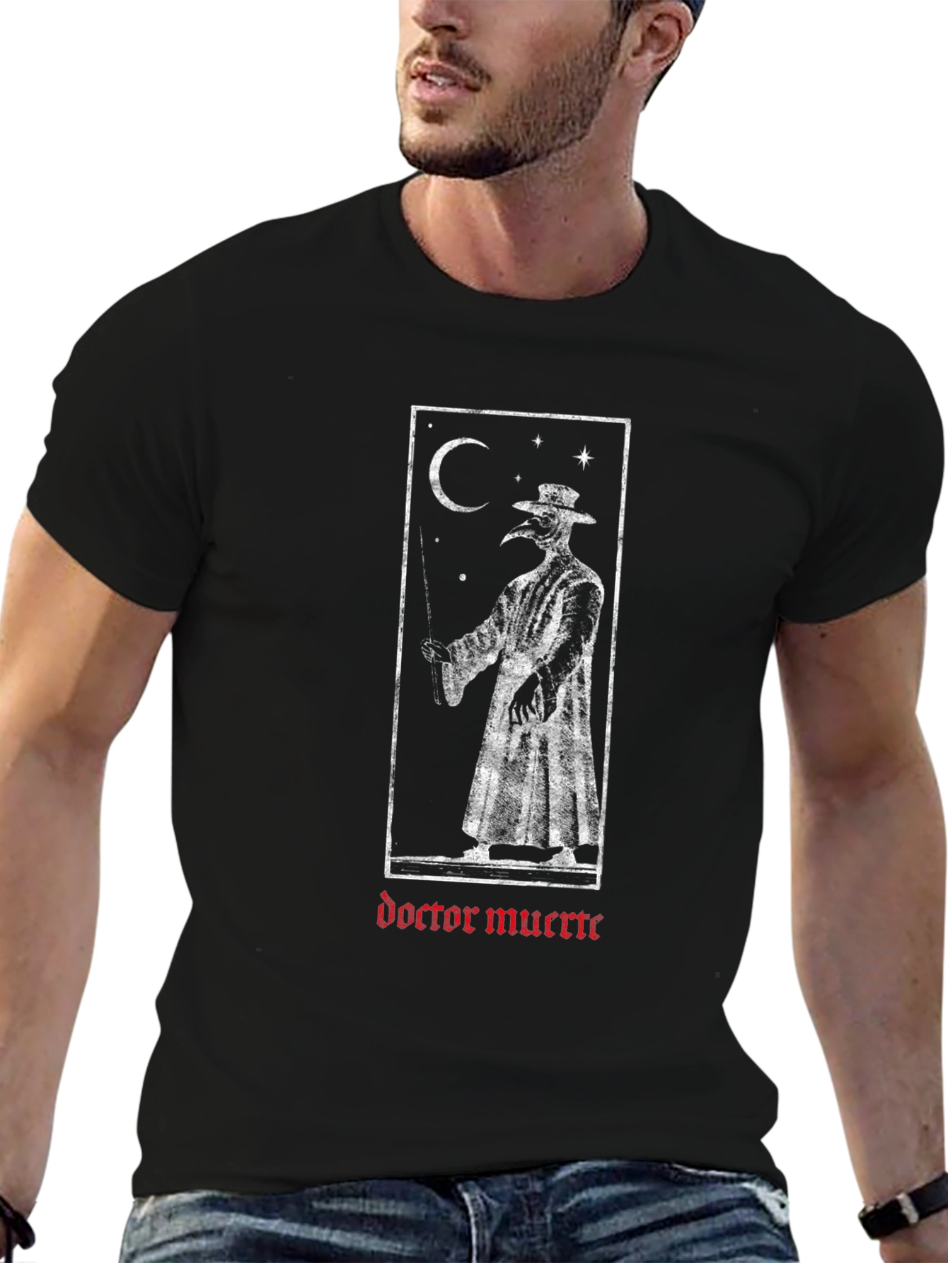 Doctor Muerte Graphic T-Shirt - Black