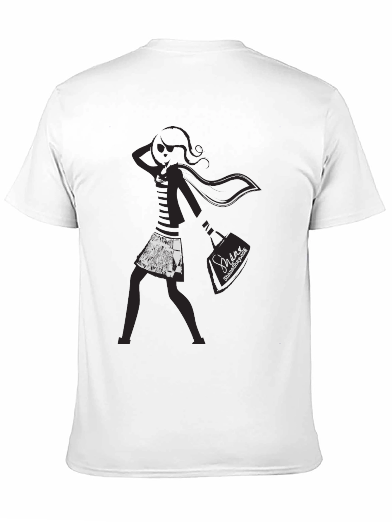 Stylish Black Graphic Tee