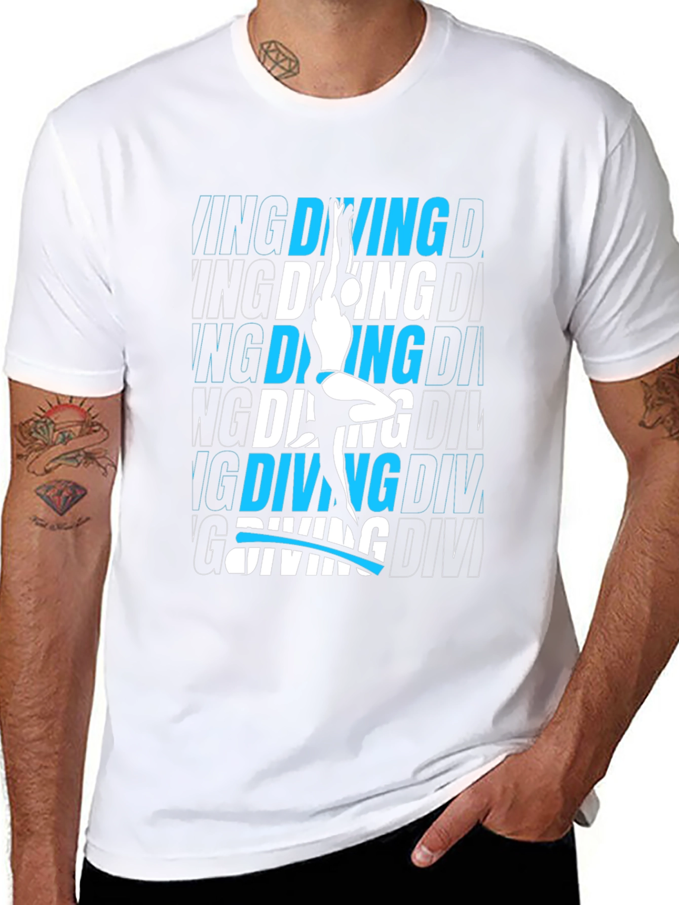 Diving Graphic Tee