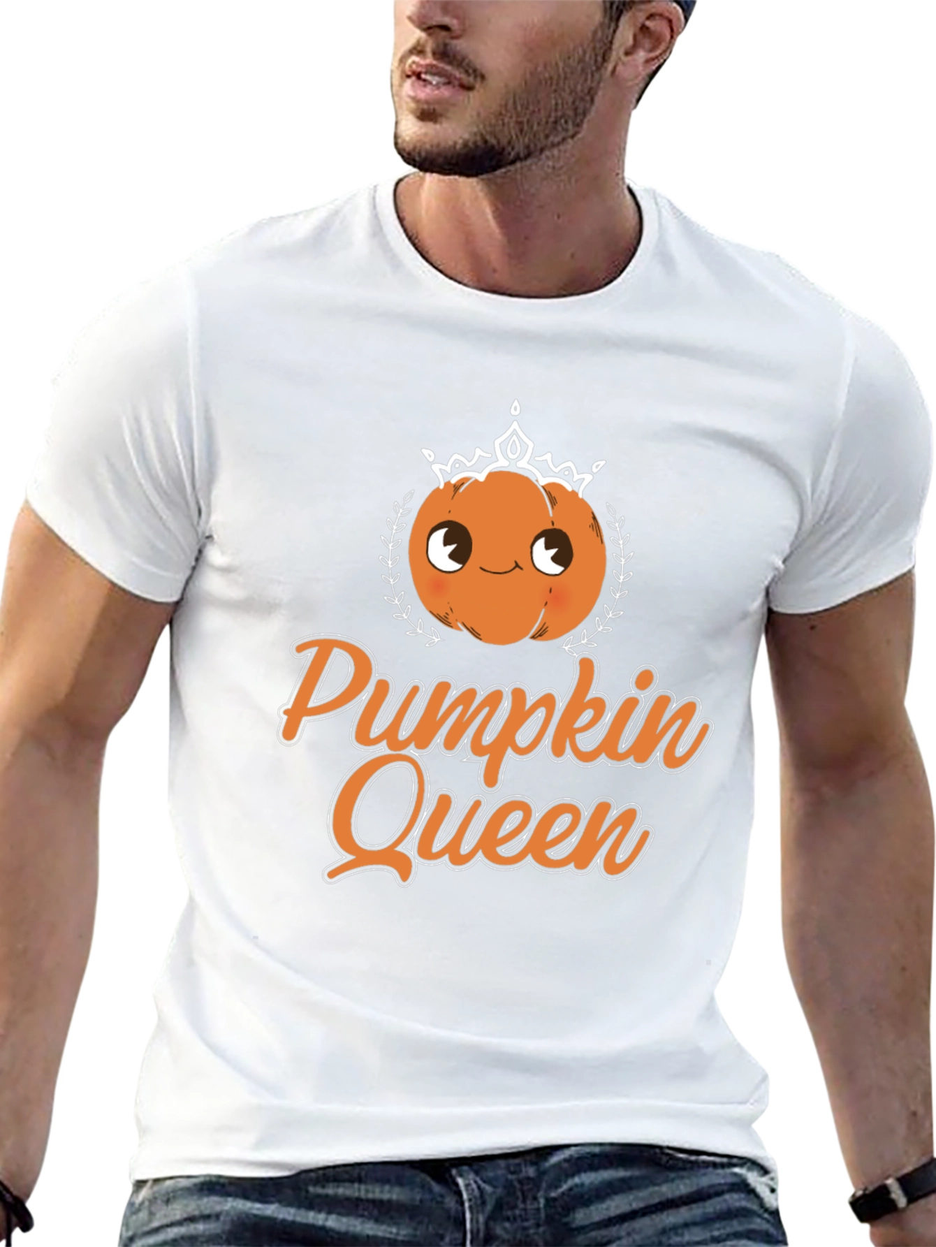 Pumpkin Queen Graphic Tee - Halloween Apparel