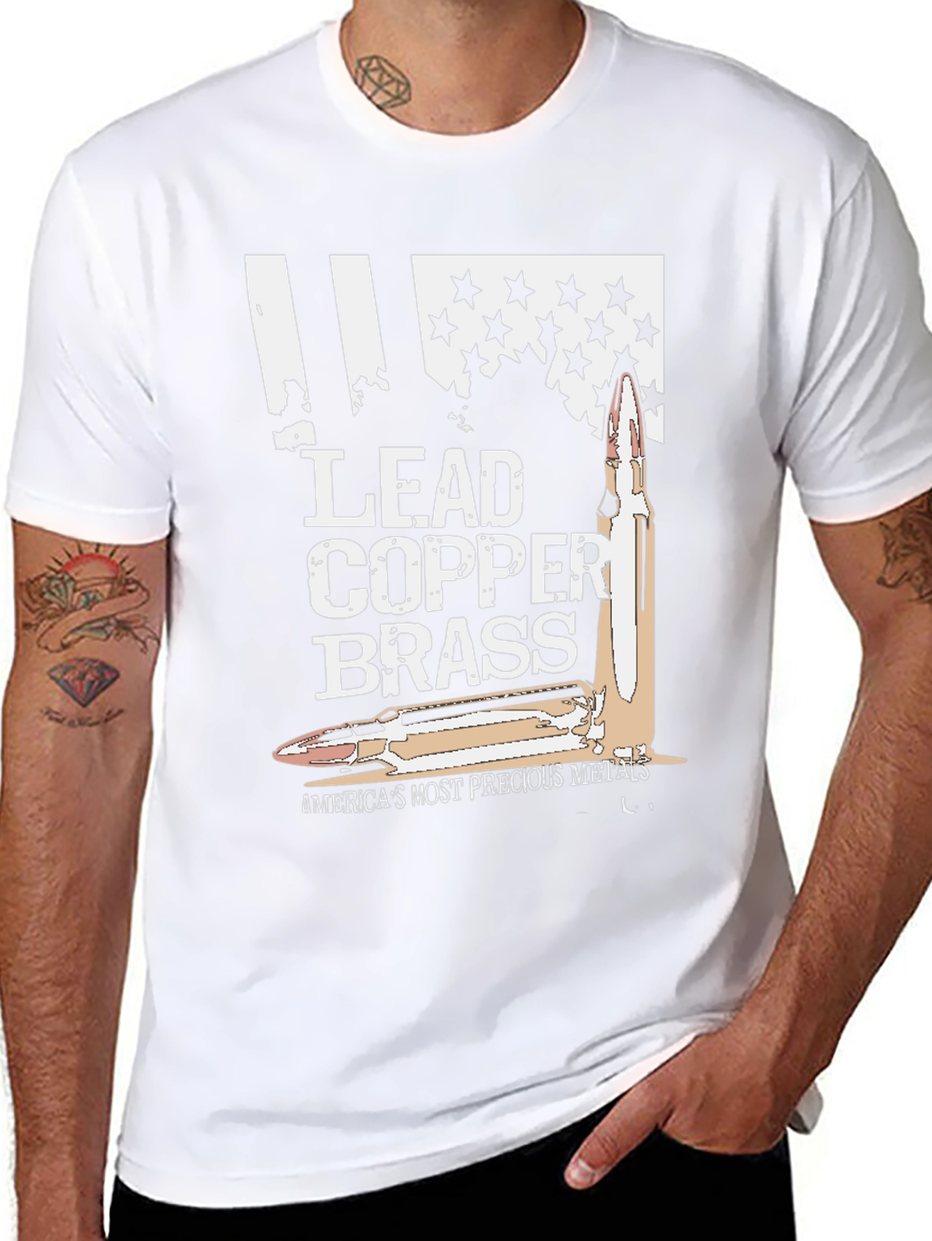 Lead Copper Brass T-Shirt: Americas Precious Metals