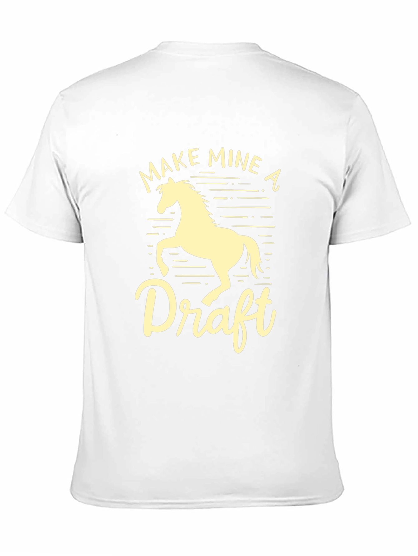 Make Mine a Draft Horse Graphic T-Shirt