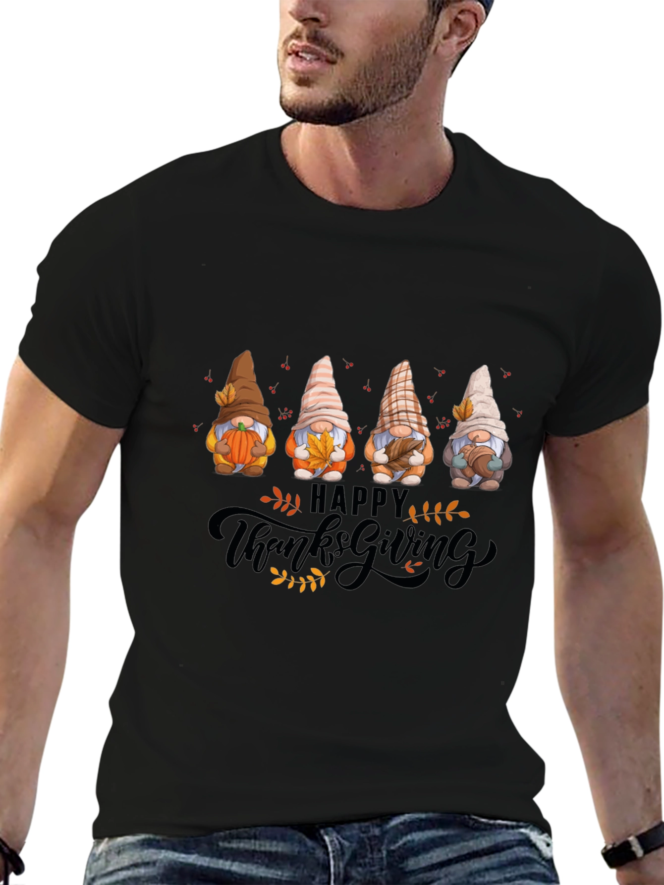 Happy Thanksgiving Gnome T-Shirt